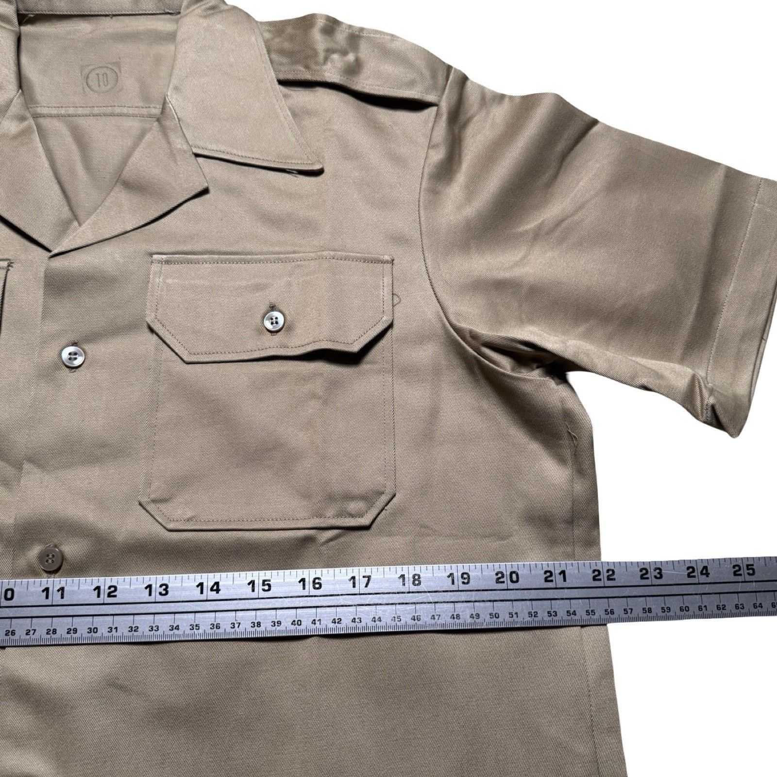 Vintage US Military Shirt M Khaki Vietnam Era 70s Vintage USA Size US M / EU 48-50 / 2 - 3 Thumbnail