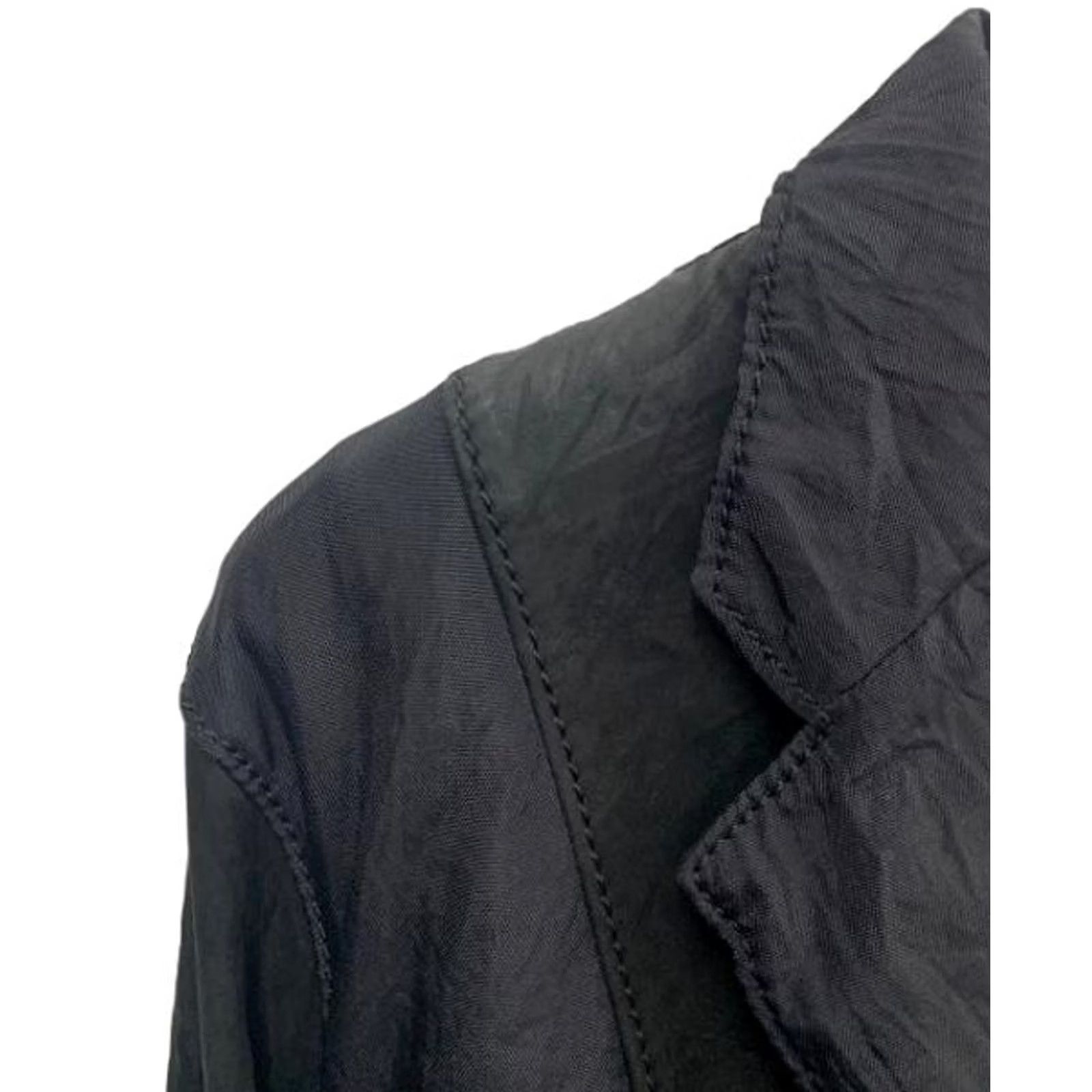 Issey Miyake ISSEY MIYAKE Tailored Jacket LONG SLEEVE MEN BLACK SIZE L USED Size US L / EU 52-54 / 3 - 6 Thumbnail