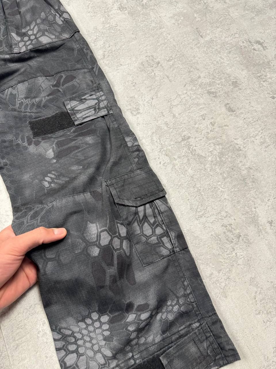 Japanese Brand Emerson Gray Camo Multipocket Tactical Pants Size 36 Size US 36 / EU 52 - 18 Thumbnail