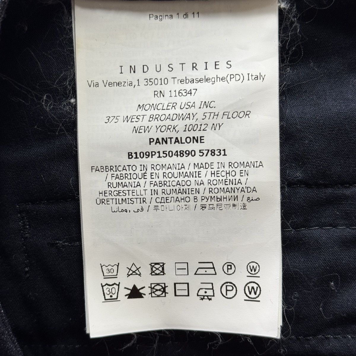 Moncler Moncler - Pantalone Denim Jeans Size 28" / US 6 / IT 42 - 11 Thumbnail