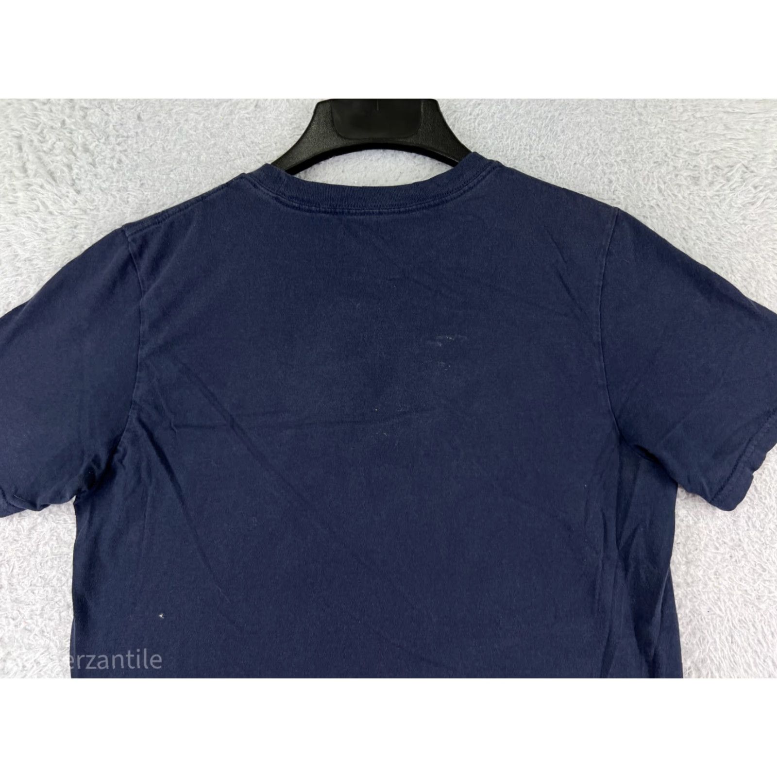 Adidas Adidas Shirt Mens Small Blue Short Sleeve Crew Neck 100% Cotton Logo Size US S / EU 44-46 / 1 - 7 Thumbnail