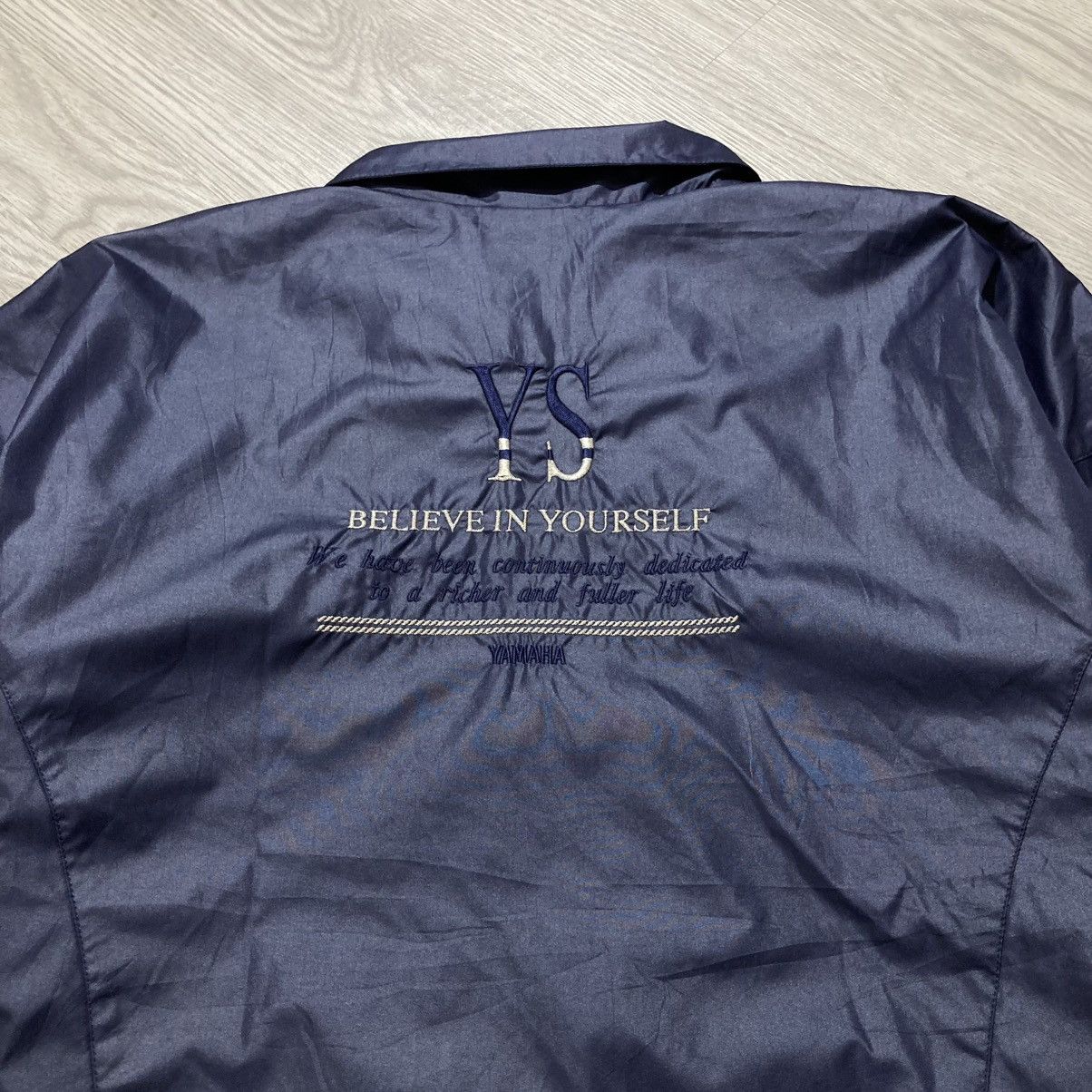 Japanese Brand Archive🇯🇵1990s Vintage Yamaha YS Yohji Yamamoto Jacket Navy Size US L / EU 52-54 / 3 - 6 Thumbnail