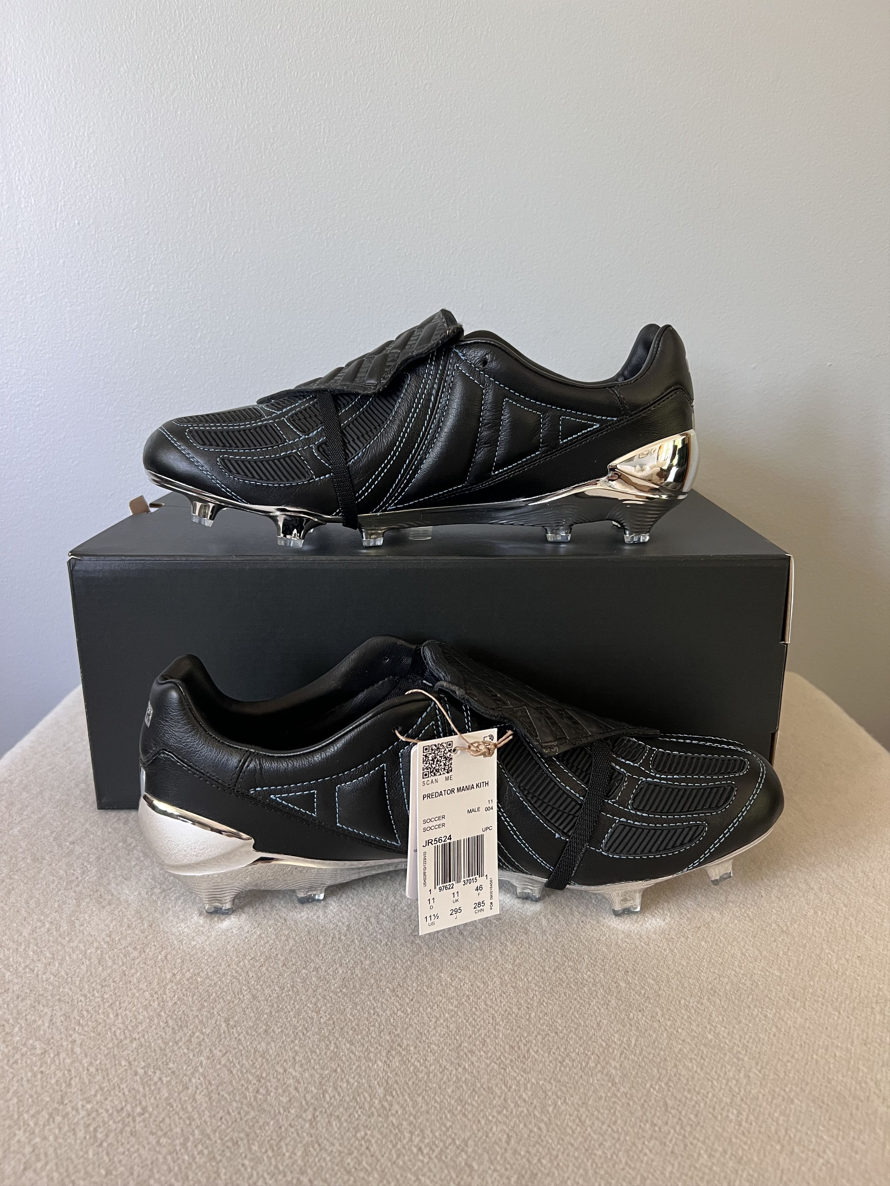 Adidas × Kith Kith Adidas Football Predator Mania Cleats in Black Size US 11.5 / EU 44-45 - 3 Thumbnail