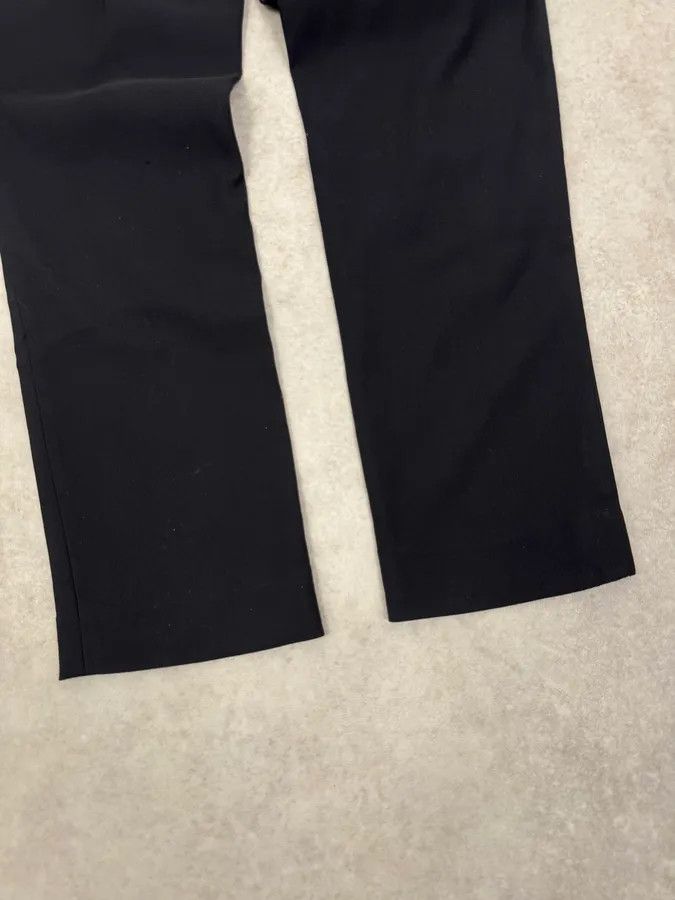 Emporio Armani 1990s Emporio Armani Black Classy Wool Tailored Pants Size US 32 / EU 48 - 6 Thumbnail