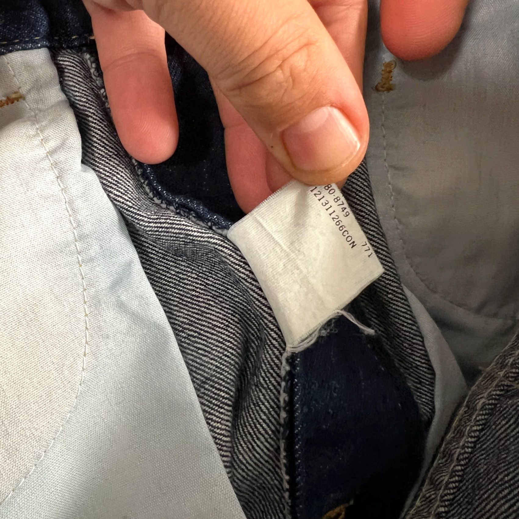 Lee Vintage Lee Women's Denim Skirt A-Line Long Size 5 Blue 26" Casual Skirt Size 27" / US 4 / IT 40 - 7 Thumbnail