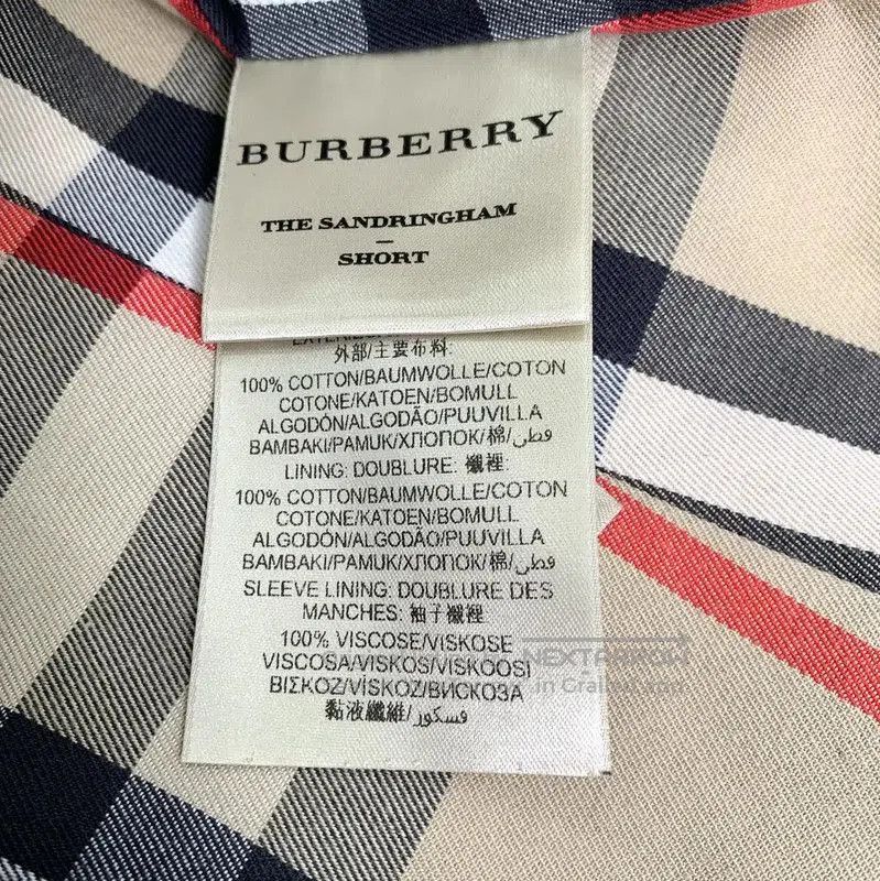 Burberry Burberry Brown Cotton Women's Trench Coat. Size XS / US 0-2 / IT 36-38 - 6 Thumbnail