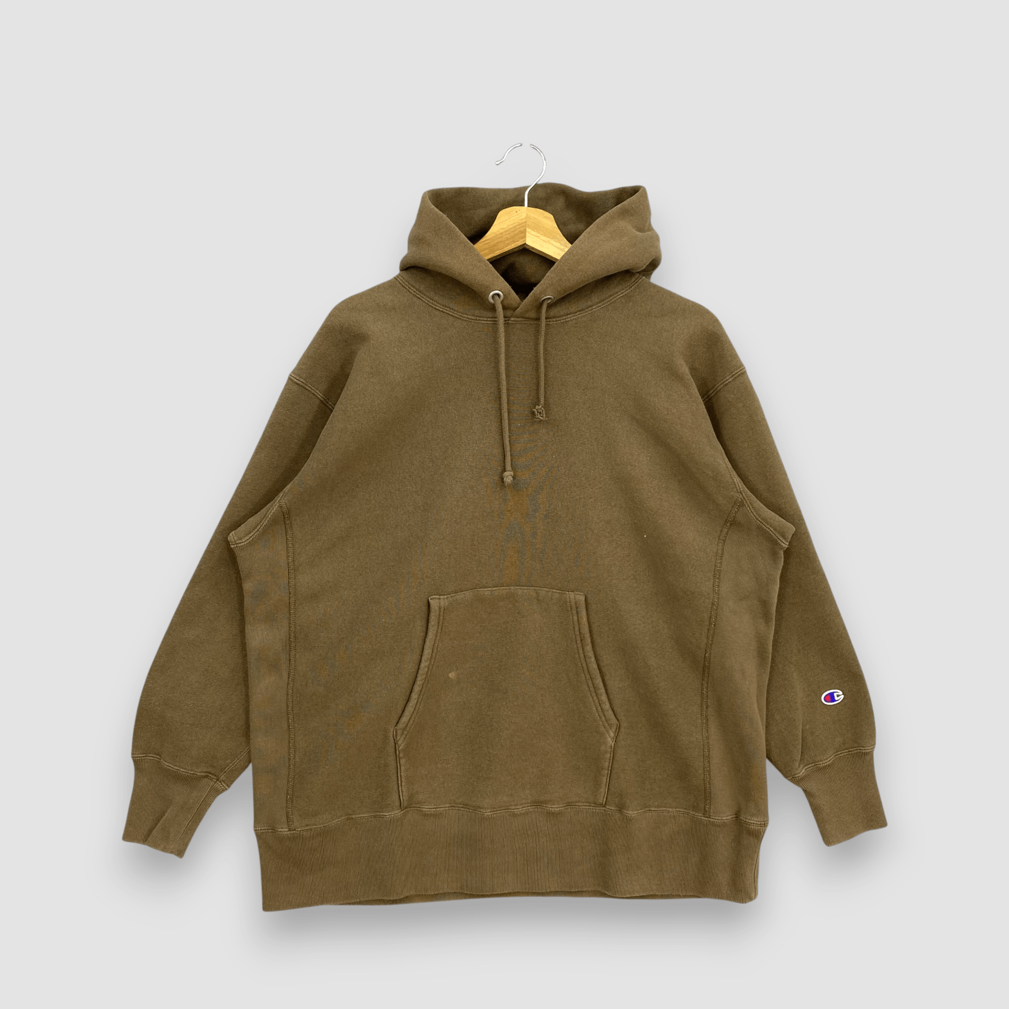 Champion Vintage Champion Reverse Weave Hoodie Sweatshirt Pullover Size US L / EU 52-54 / 3 - 1 Thumbnail