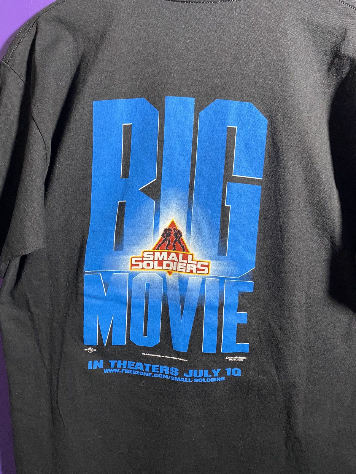 Vintage Vintage 1997 Small soldiers big movie t-shirt Size US L / EU 52-54 / 3 - 3 Thumbnail