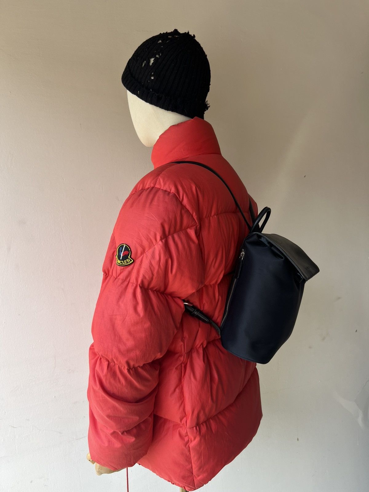 Courreges Vintage Couregess Hybrid Leather Nylon Mini Backpack Size ONE SIZE - 2 Thumbnail