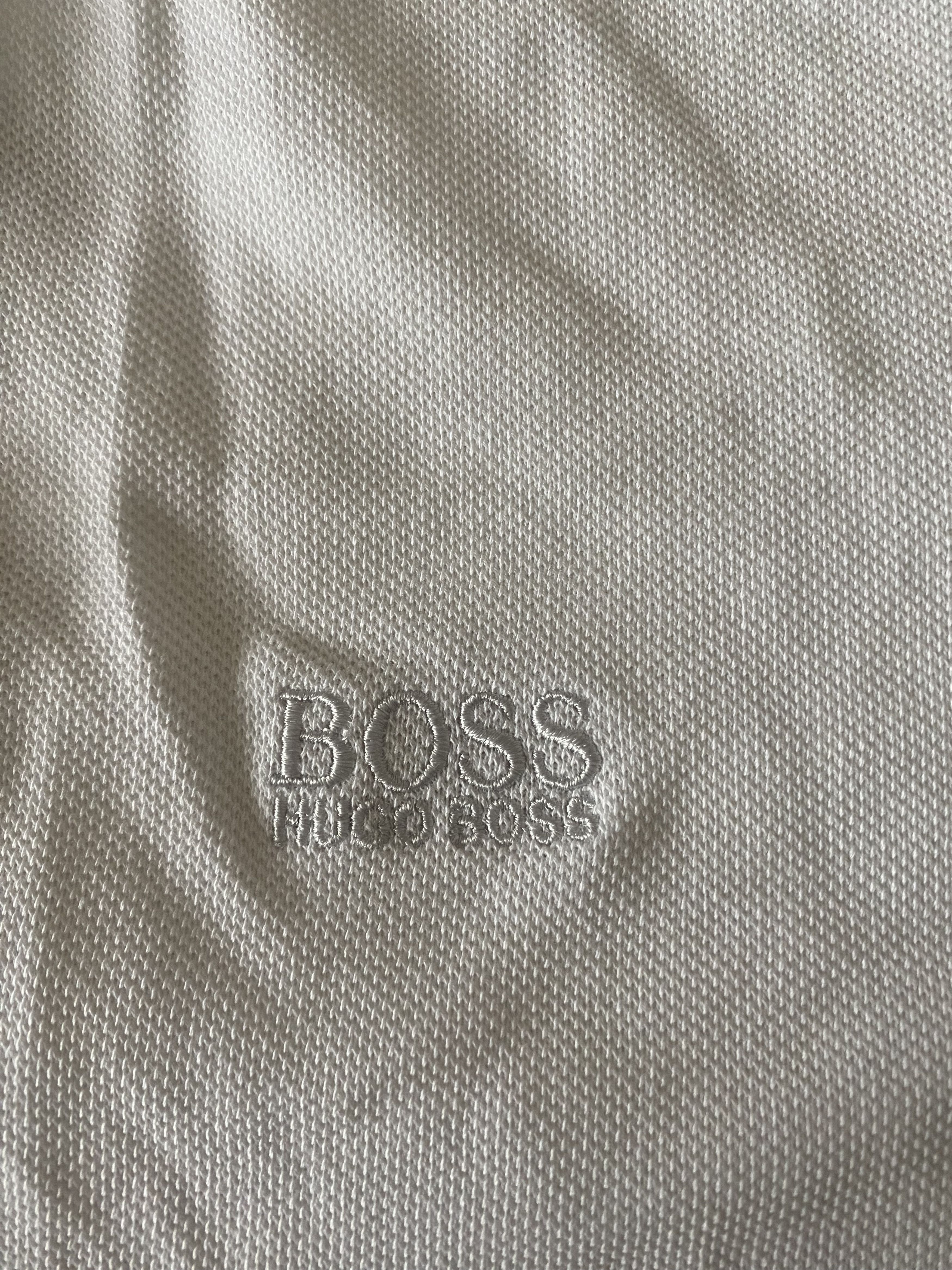 Hugo Boss White Men's polo shirt - HUGO BOSS - M - UNIQUE Size US M / EU 48-50 / 2 - 6 Thumbnail