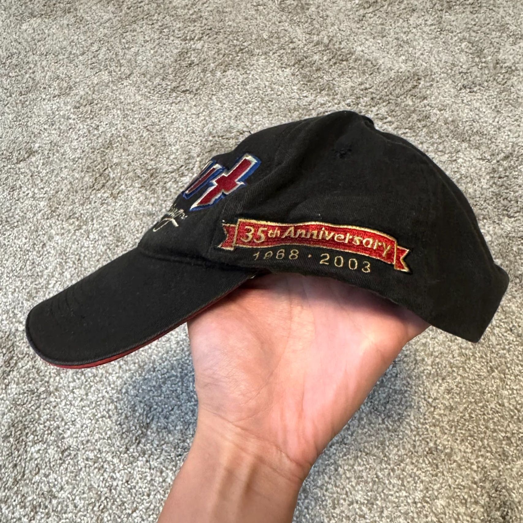 Vintage VINTAGE Summit Racing Hat Baseball Cap Men One Size Black Solid Vintage Summit Racing Hat Baseball Cap Men One Size Black Solid Size ONE SIZE - 2 Thumbnail