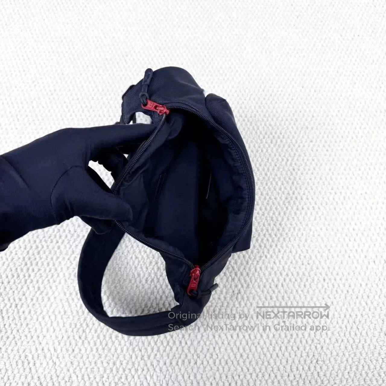 Balenciaga Balenciaga NASA collaboration black letter logo waist bag. Size ONE SIZE - 6 Thumbnail