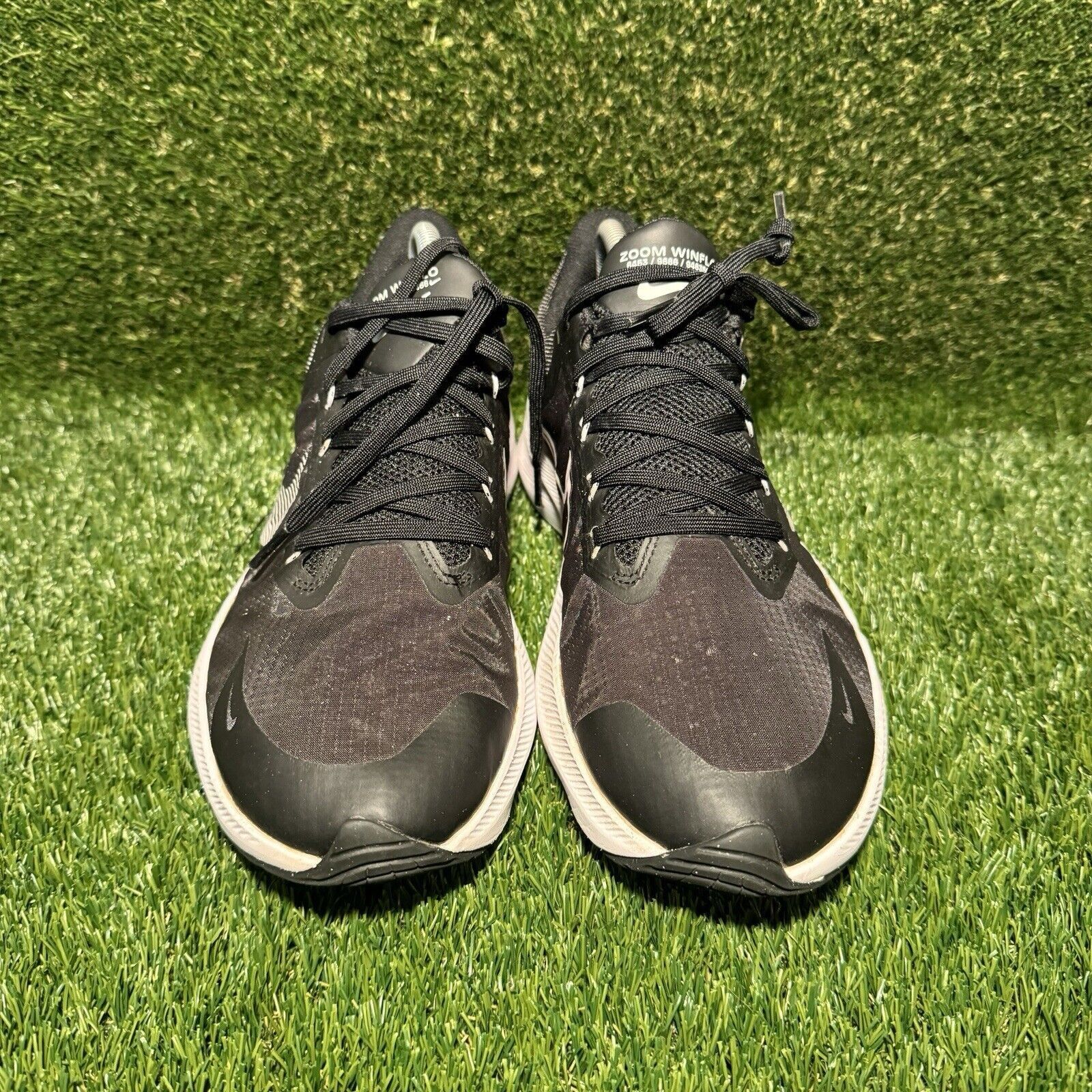 Nike Size 10 - Nike Zoom Winflo 8 Black White W Size US 10 / IT 40 - 2 Thumbnail
