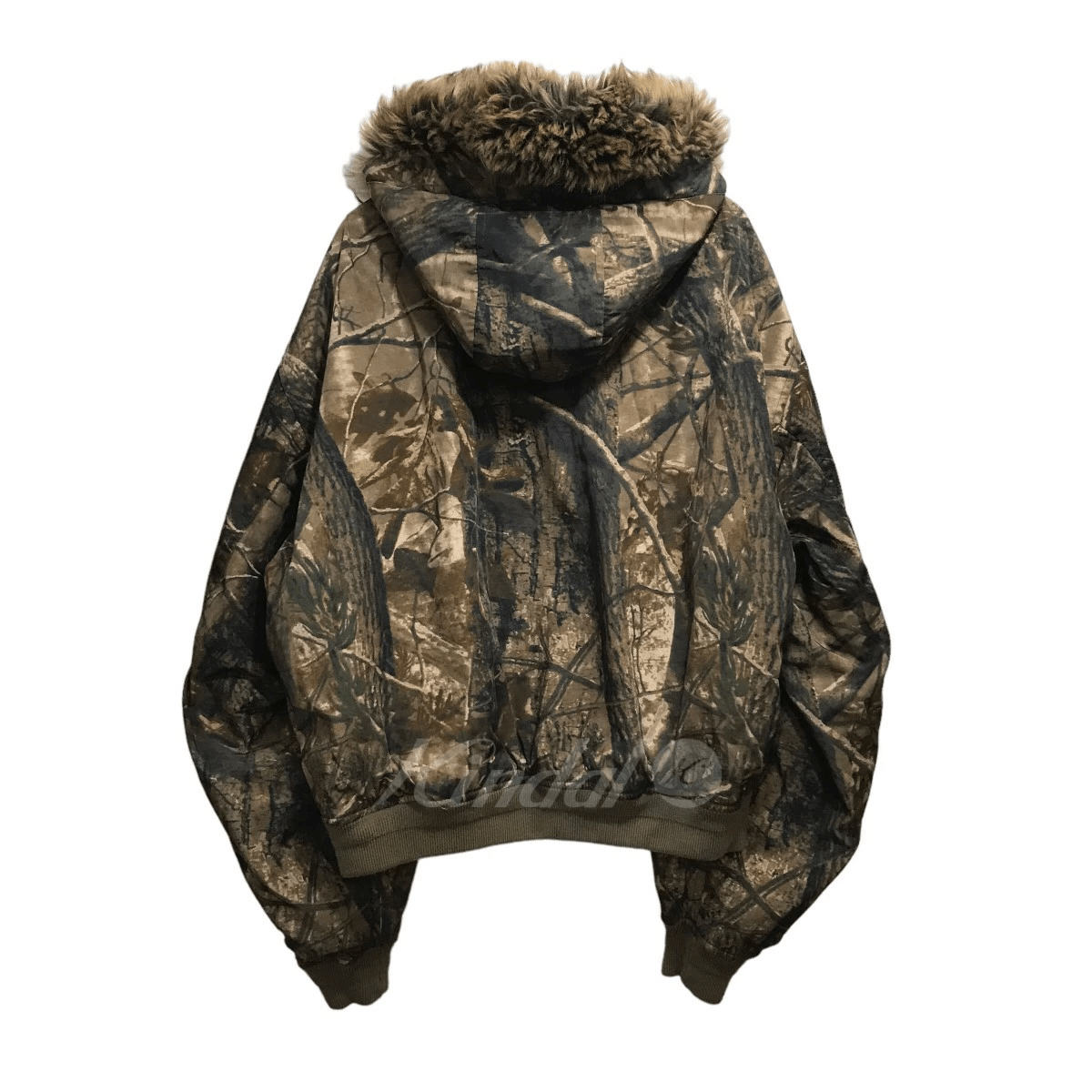 Japanese Brand × Vintage Camouflage Zipper Plush Hoodie Jacket Size US S / EU 44-46 / 1 - 2 Thumbnail