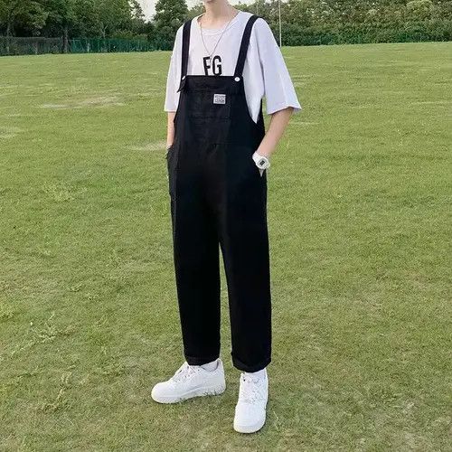 Other Casual Retro Overalls Autumn Harajuku Loose Streetwear Size US 36 / EU 52 - 1 Thumbnail