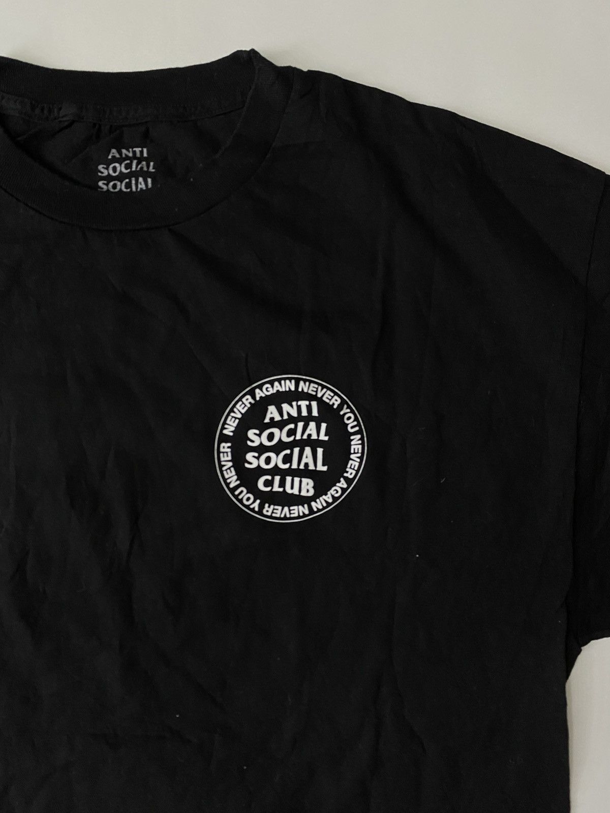 Anti Social Social Club ANTI SOCIAL SOCIAL CLUB TEE. Size US XXL / EU 58 / 5 - 4 Thumbnail