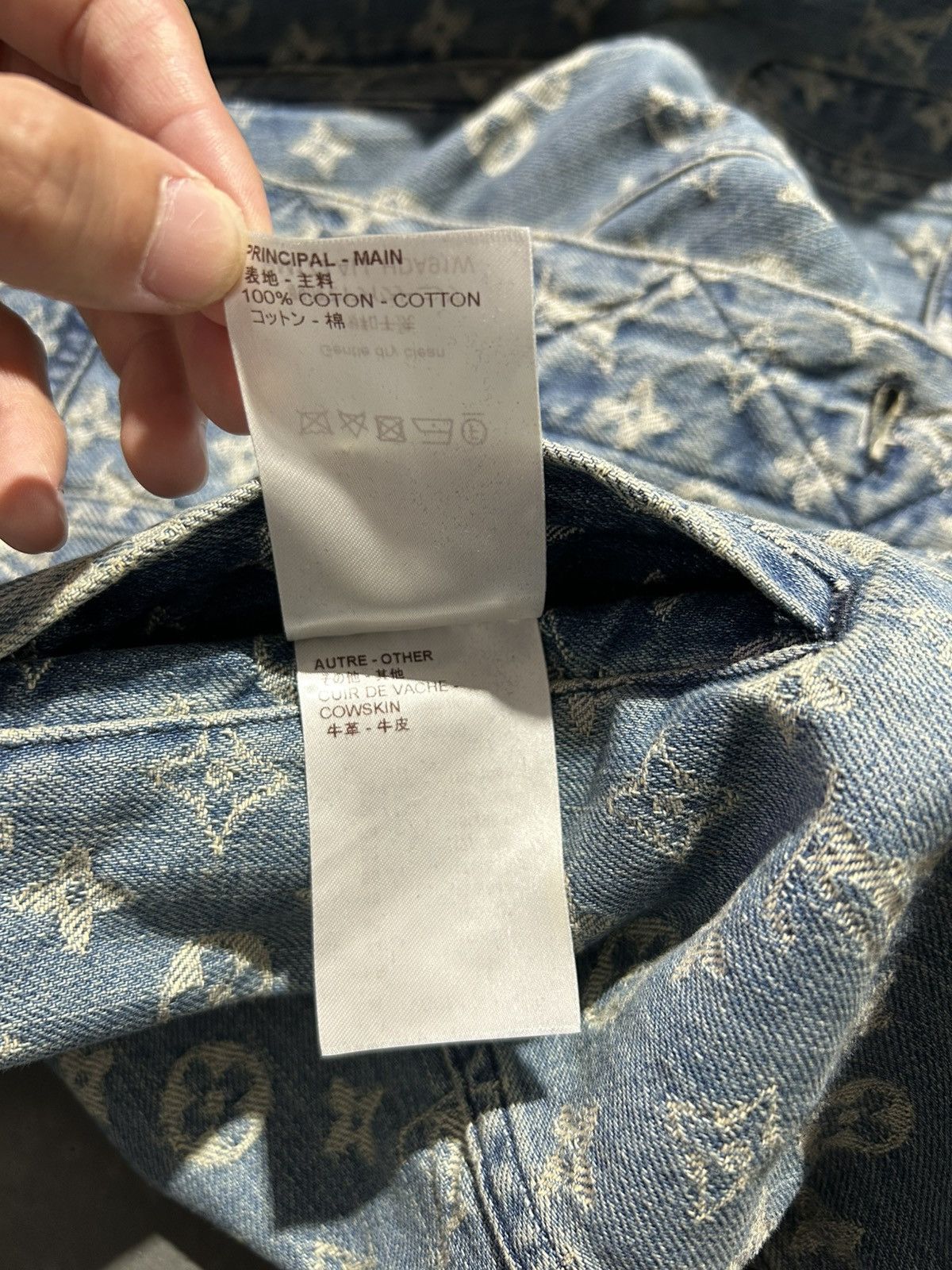 Louis Vuitton × Supreme Supreme x Louis Vuitton Denim Jacket Size US M / EU 48-50 / 2 - 9 Thumbnail