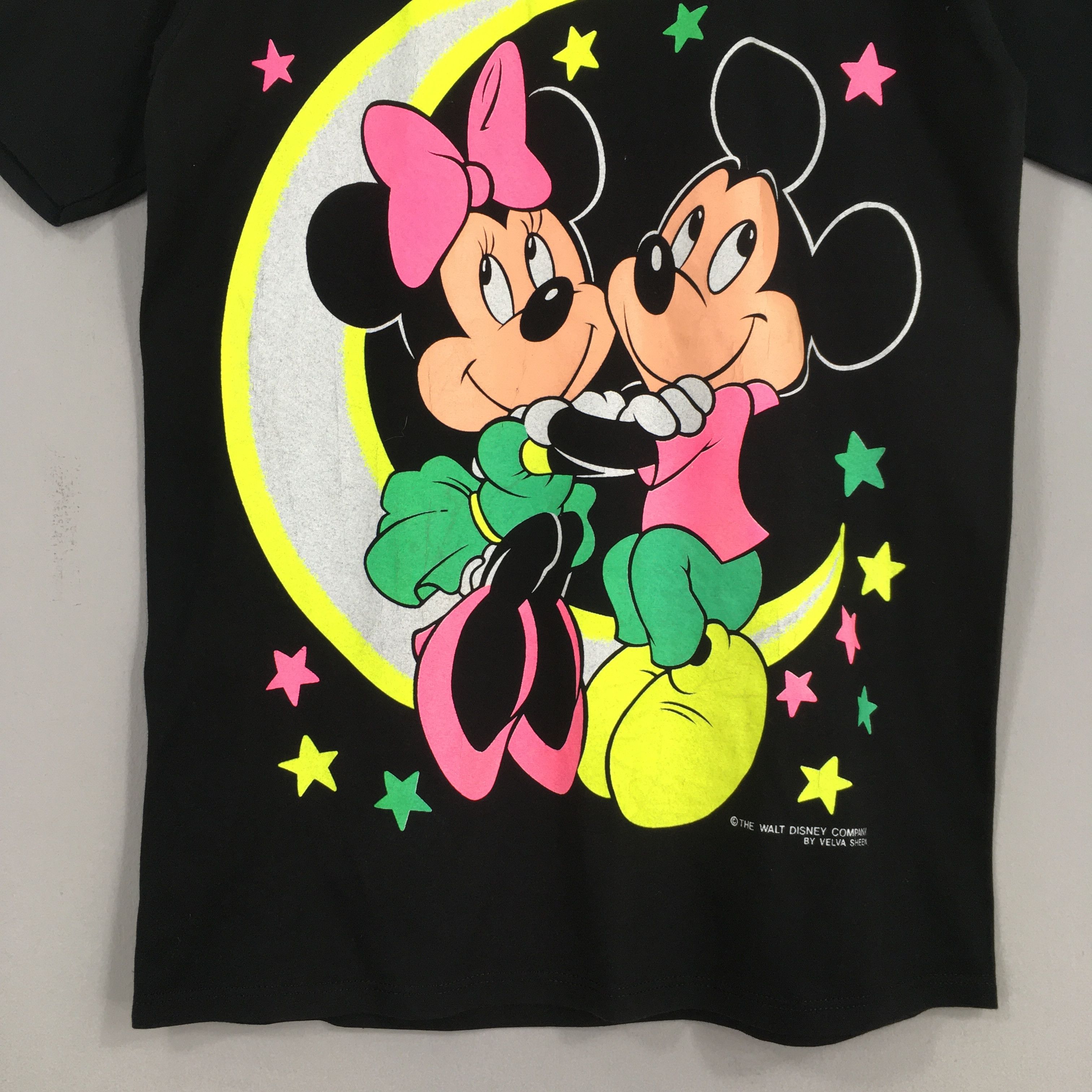 Disney Vintage 90's Disney Mickey Mouse New York T shirt Large Size US L / EU 52-54 / 3 - 4 Thumbnail