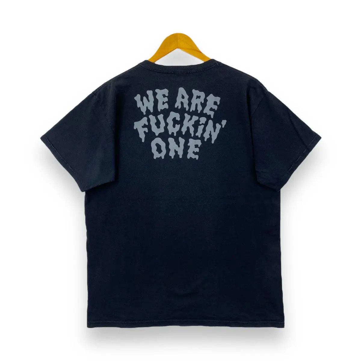 Band Tees Vintage PIZZA Of DEATH RECORDS We Are Fuckin' One Tee Shirt Size US L / EU 52-54 / 3 - 1 Thumbnail