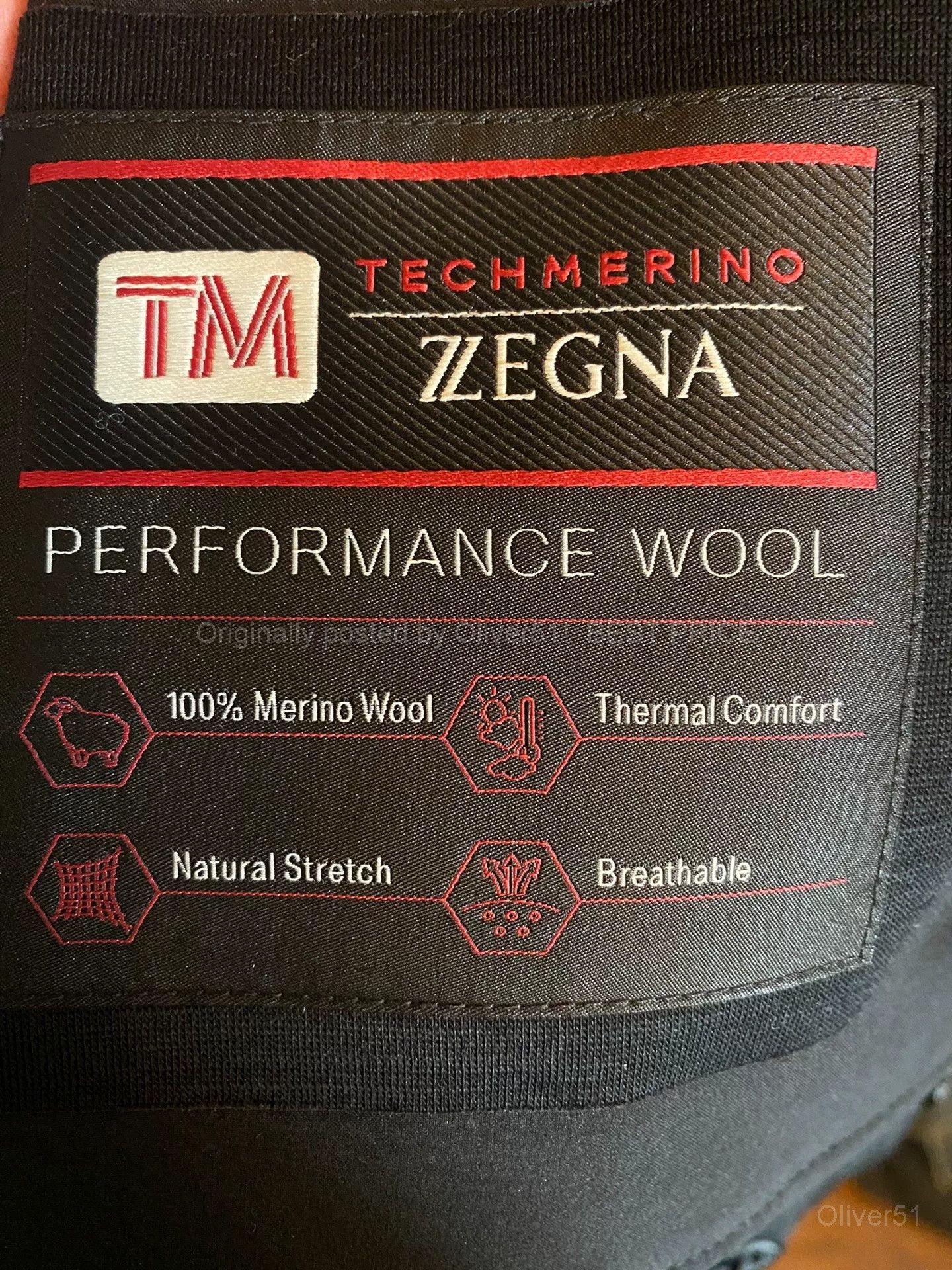 Ermenegildo Zegna ZEGNA 100% Merino Wool Waterproof Shell BFAJIJK413 Size US L / EU 52-54 / 3 - 9 Thumbnail