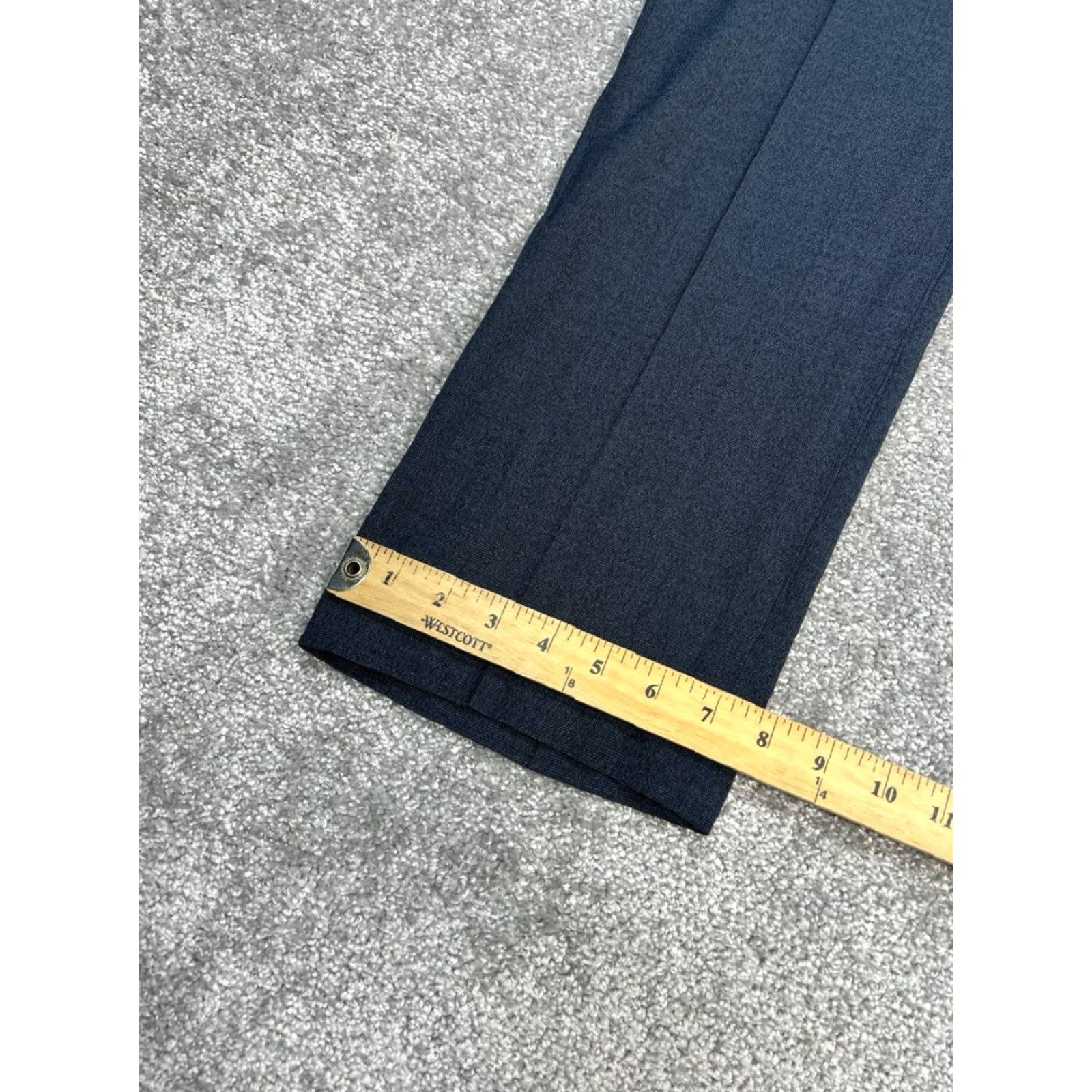 Bonobos Bonobos Chino Pants Mens 36 Blue Wool Stretch Mid Rise Tailored Fit Straight Leg Size US 36 / EU 52 - 6 Thumbnail