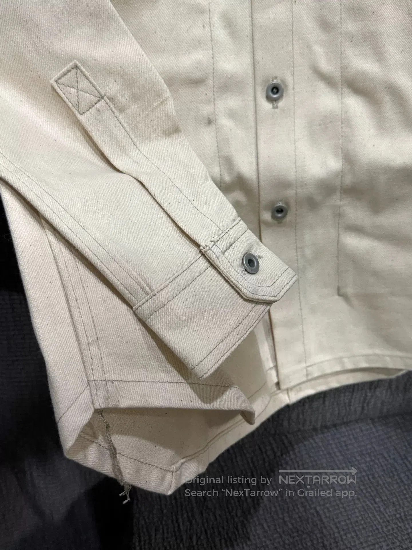 Rick Owens Rick Owens Denim Shirt Japanese Production. Size US XS / EU 42 / 0 - 4 Thumbnail