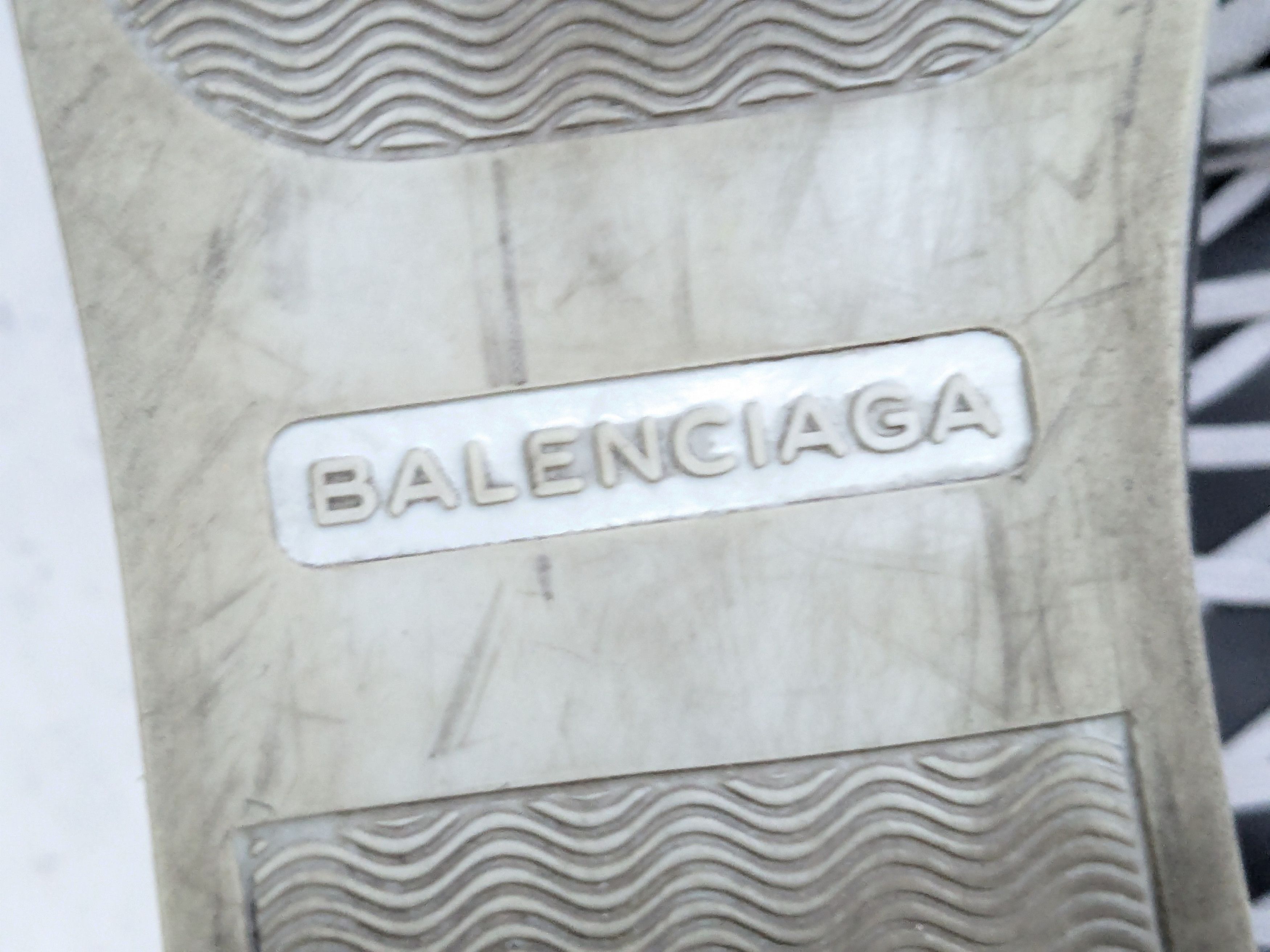 Balenciaga Balenciaga Arena Sneakers Black Gray 13 High Tops Leather Size US 13 / EU 46 - 14 Thumbnail