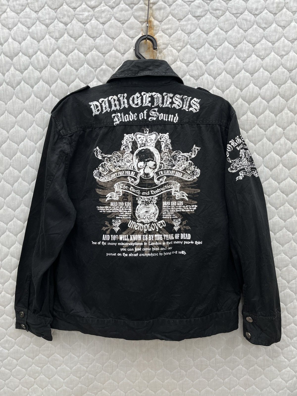 Le Grande Bleu (L.G.B.) 🔥🔥🔥ARCHIVE HEDGEHOP SKULLS JACKET Size US M / EU 48-50 / 2 - 1 Thumbnail