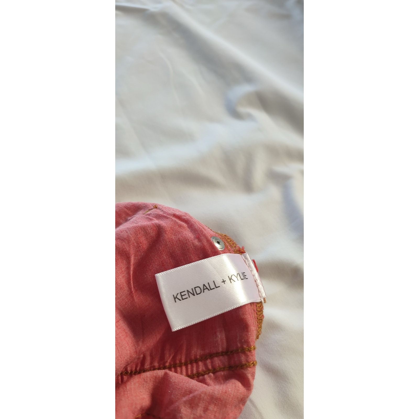 Kendall And Kylie Kendall + Kylie Red Jeans | Size XS | Very Good Condition Size 25" / US 0 / IT 36 - 10 Thumbnail