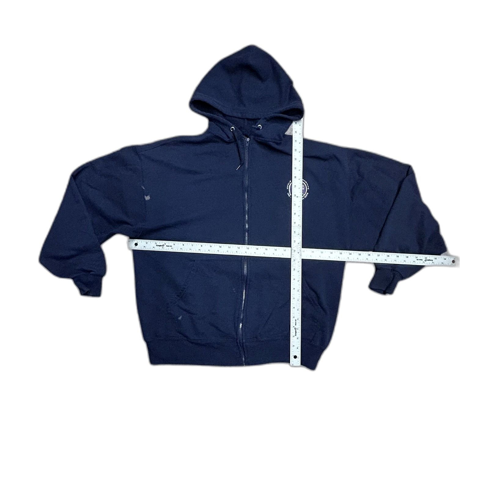 Vintage PGA Breeders Cup Golf Hoodie 2009 Full Zip Blue Mens Large Size US L / EU 52-54 / 3 - 4 Thumbnail