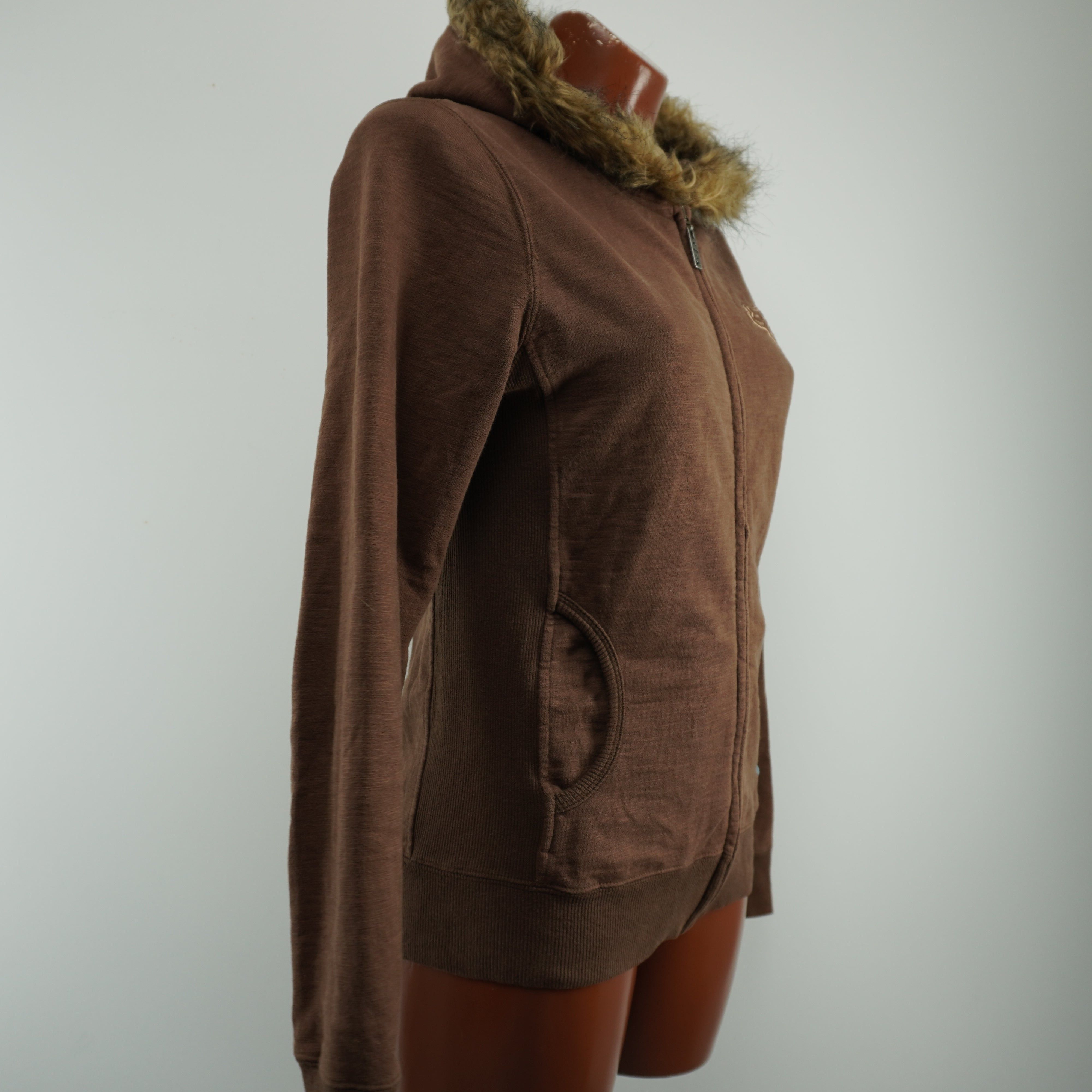 Fox Racing Fox Women's Brown Hoodie Size L / US 10 / IT 46 - 2 Thumbnail