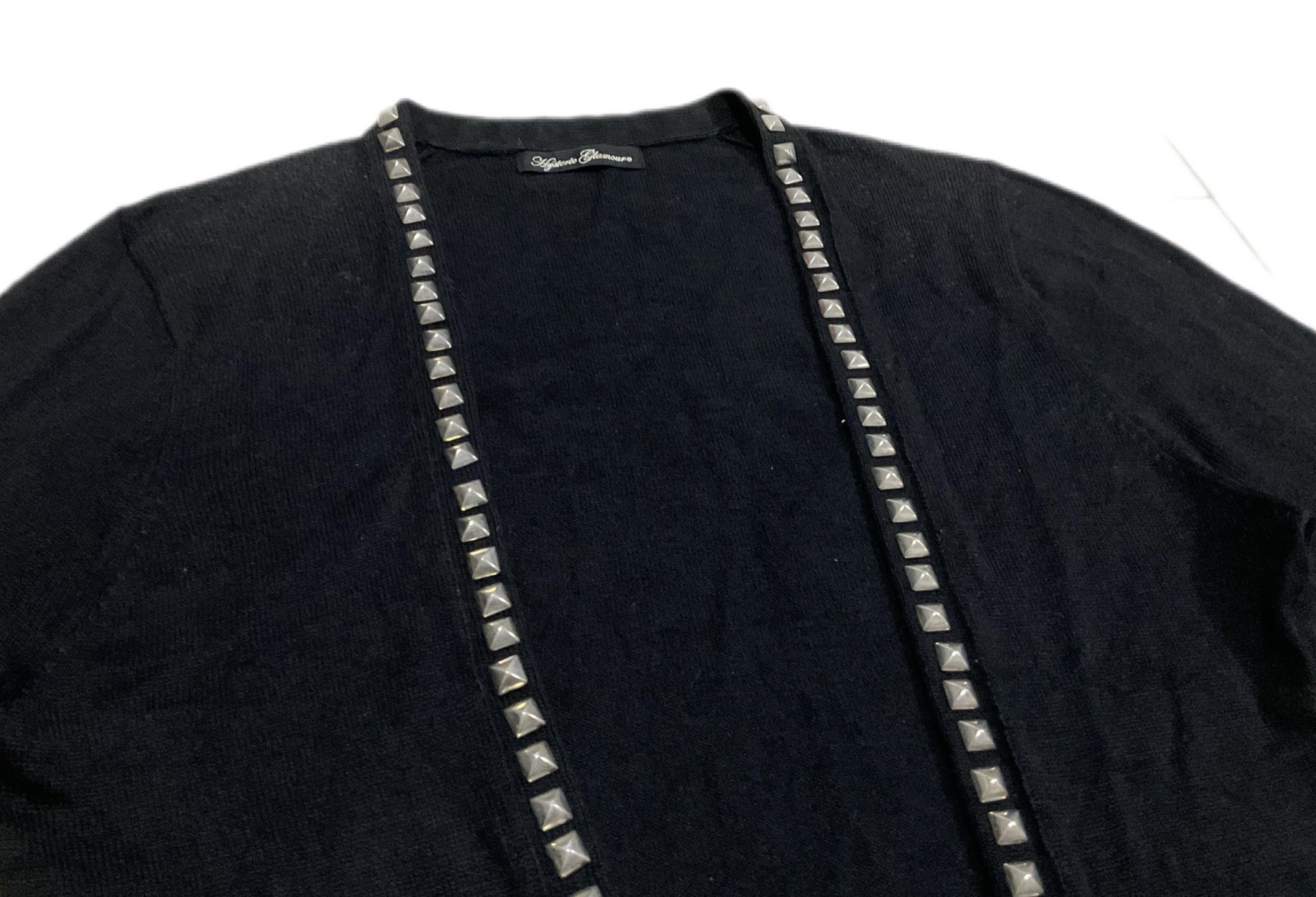 Hysteric Glamour × If Six Was Nine × Japanese Brand 🔥Y2K Archived Hysteric Glamour Studded Cardigan Size US M / EU 48-50 / 2 - 4 Thumbnail