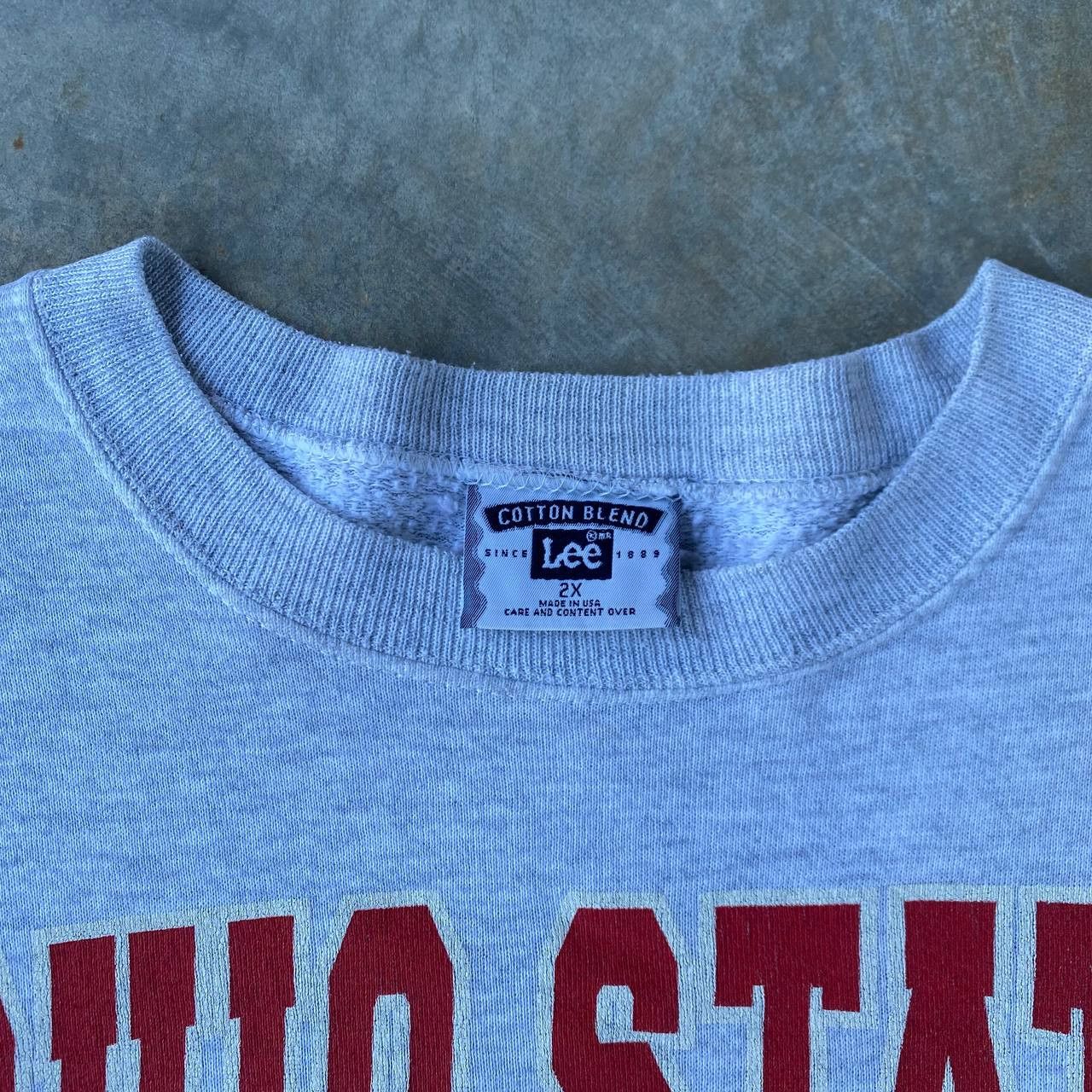 Vintage RARE VINTAGE 90S OHIO UNIVERSITY BAGGY CREWNECK Size US XXL / EU 58 / 5 - 7 Thumbnail