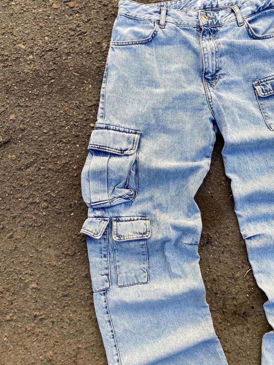 Japanese Brand × Vintage Baggy pants Tornado Mart style y2k jeans Size US 32 / EU 48 - 4 Thumbnail