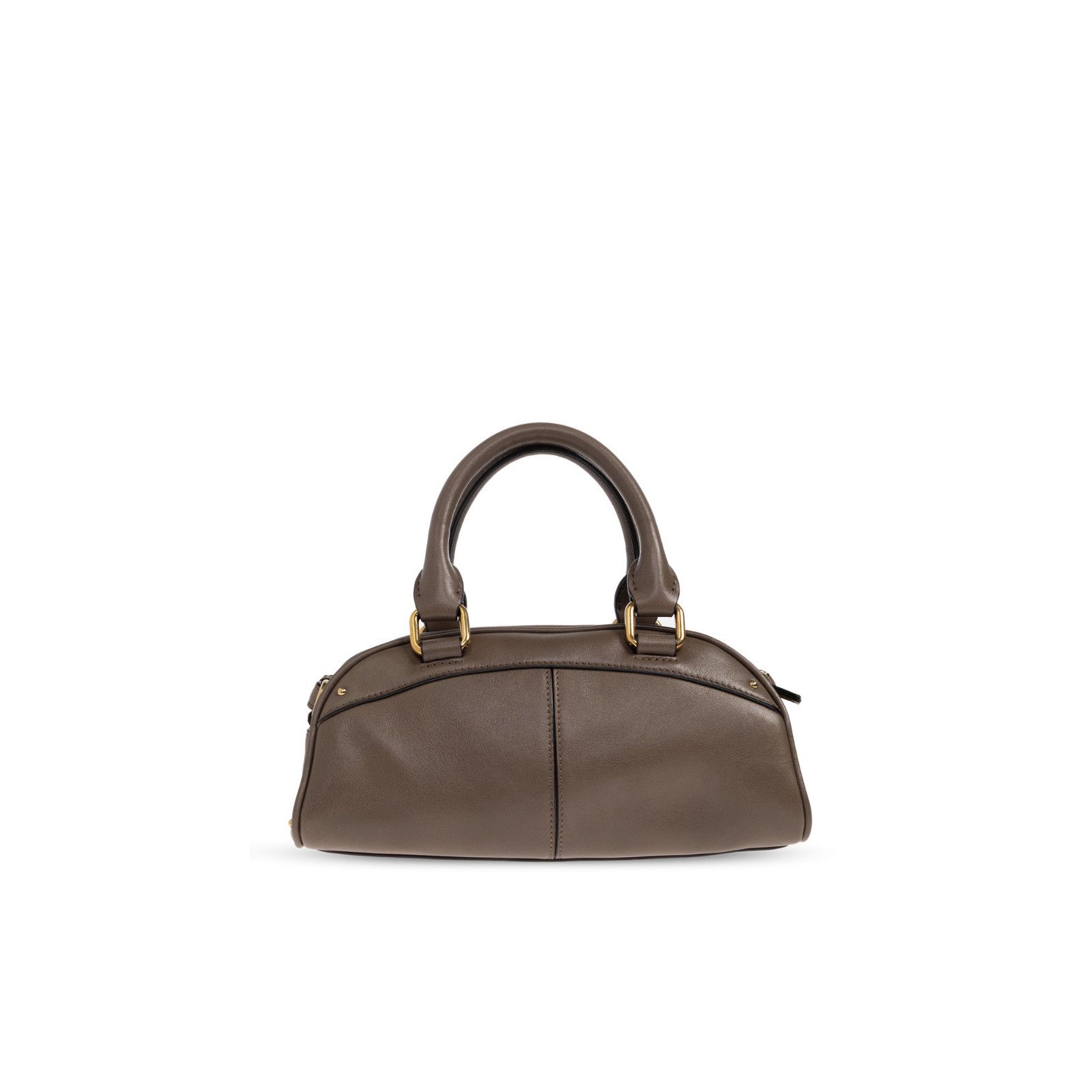 Chloe Chloe Bowling Small Deep Taupe Top Handle Bag New & Authenti Size ONE SIZE - 2 Thumbnail