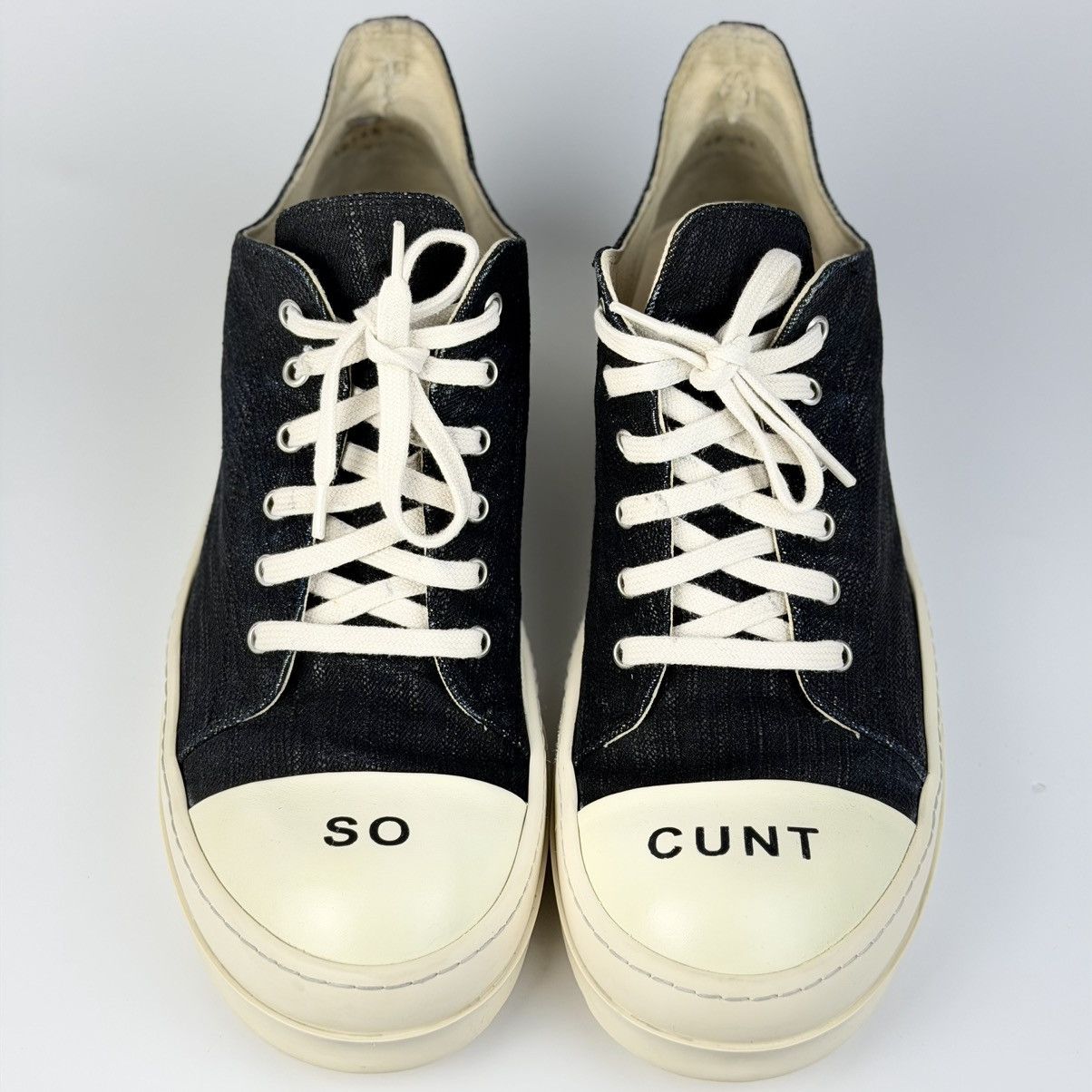 Rick Owens Drkshdw Rick Owens So Cunt Ramones Denim Size US 11 / EU 44 - 1 Thumbnail