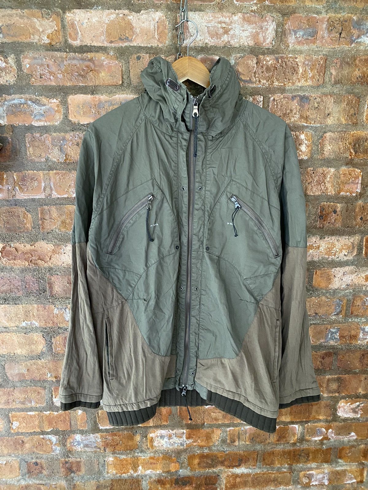Japanese Brand × Mountain Research × PPFM VTG PPFM anorak re-bird poem hybrid jacket Size US L / EU 52-54 / 3 - 2 Thumbnail