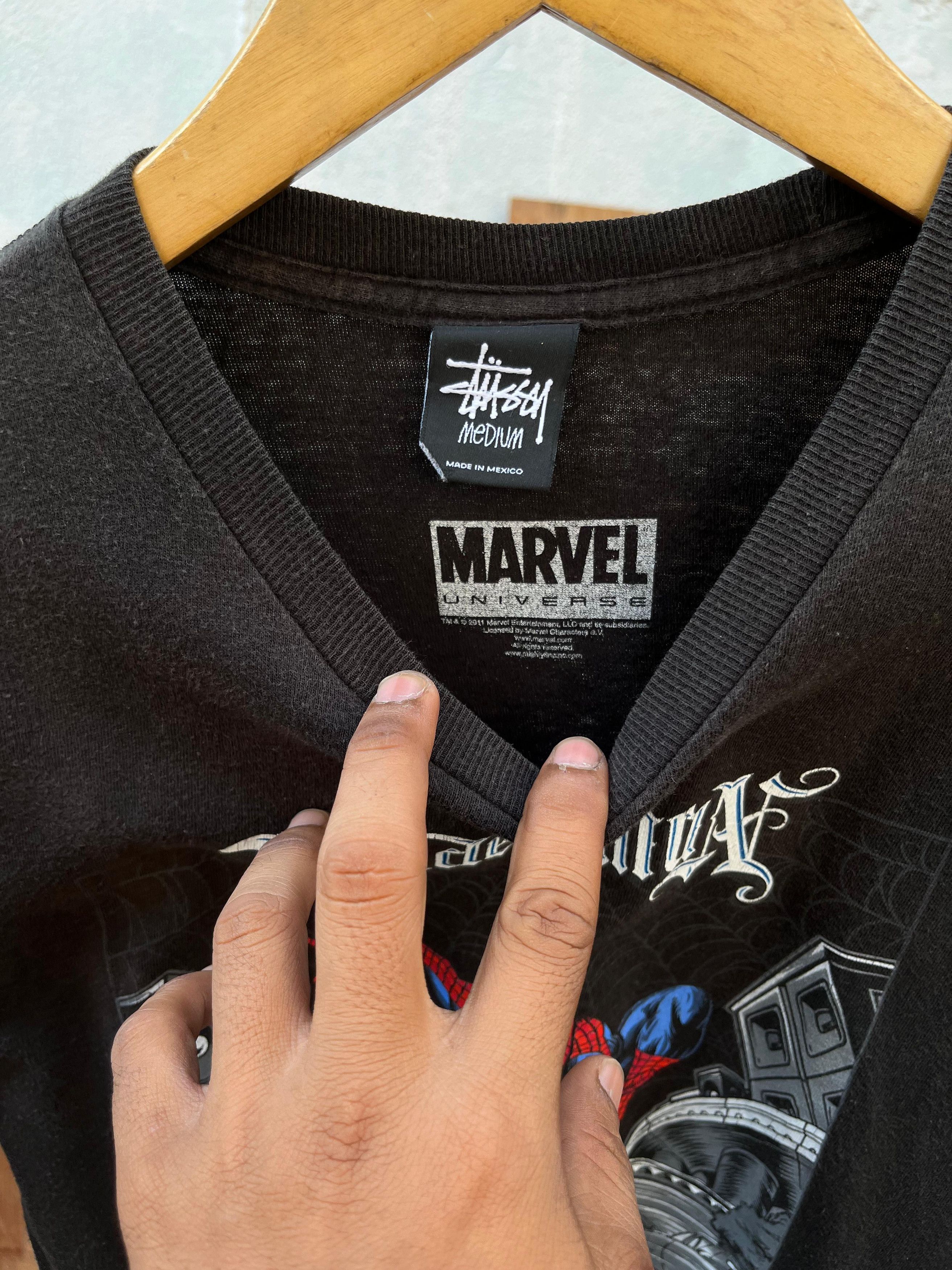 Marvel Comics × Stussy Stussy Marvel Comics Spiderman Tee Size US M / EU 48-50 / 2 - 6 Thumbnail