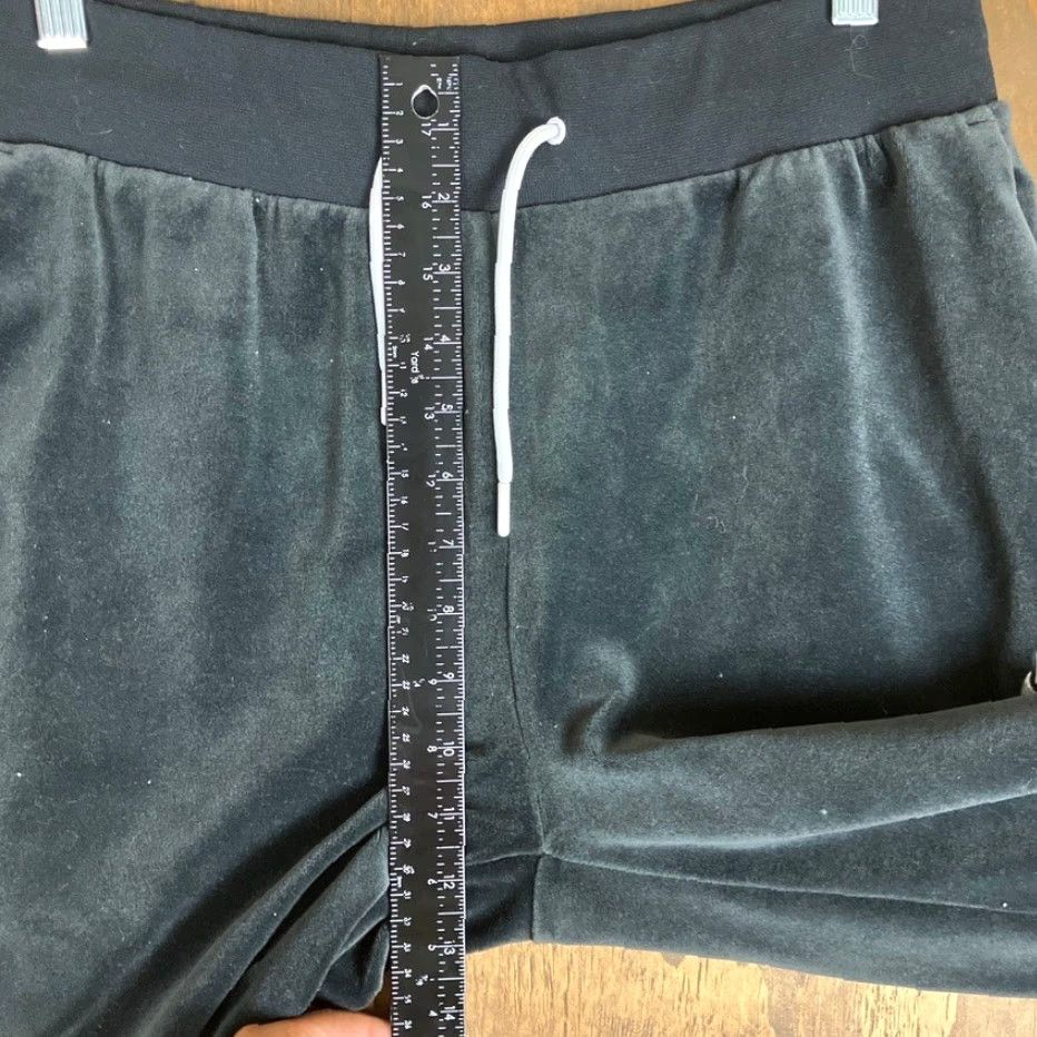 Nike Nike Womens Sweatpants Black Velour Pull On Drawstring Joggers Medium Size 24" / US 00 / IT 34 - 7 Thumbnail