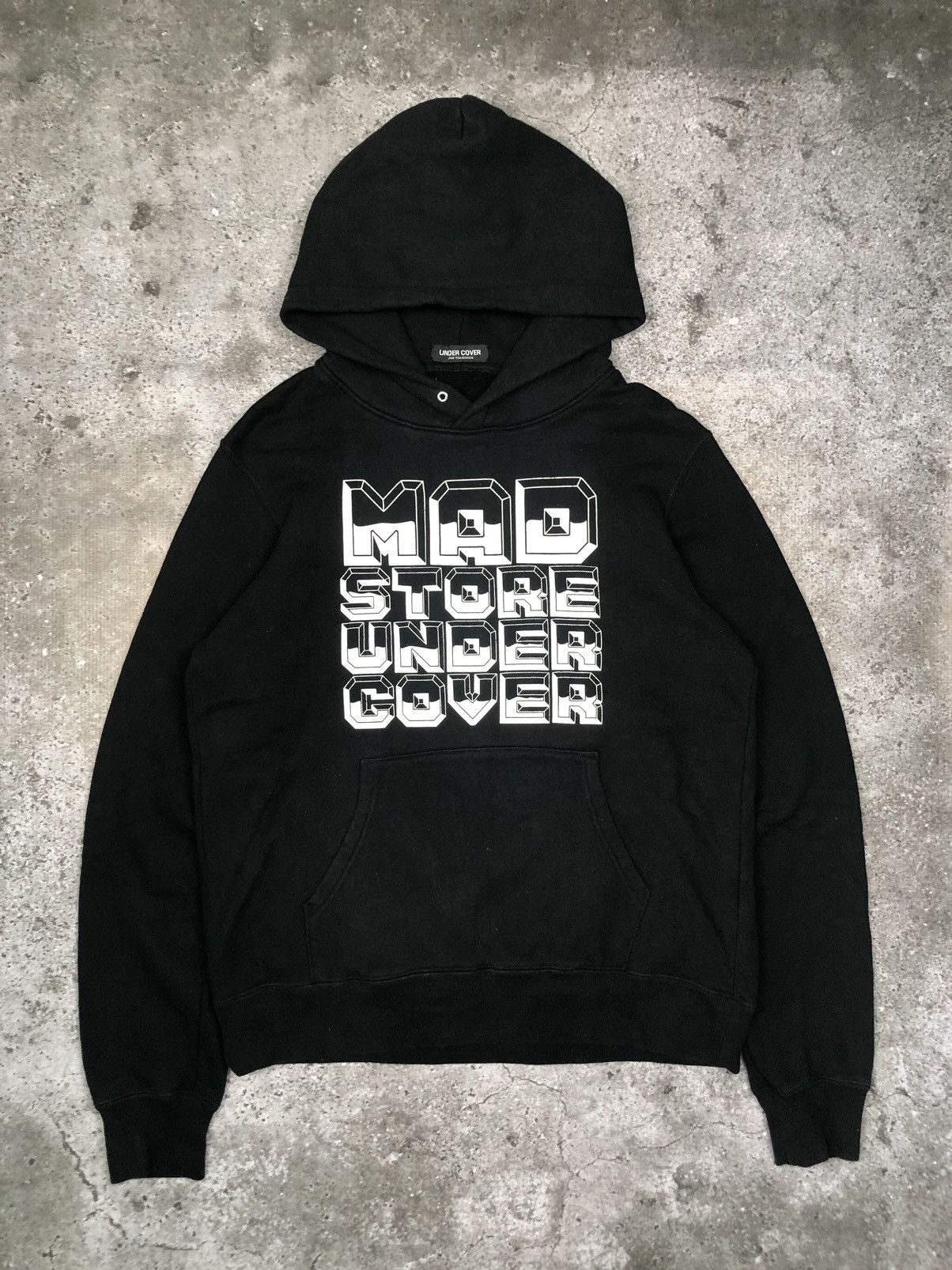 Japanese Brand × Jun Takahashi × Undercover MADSTORE UNDERCOVER Black Hoodie Size US L / EU 52-54 / 3 - 3 Thumbnail