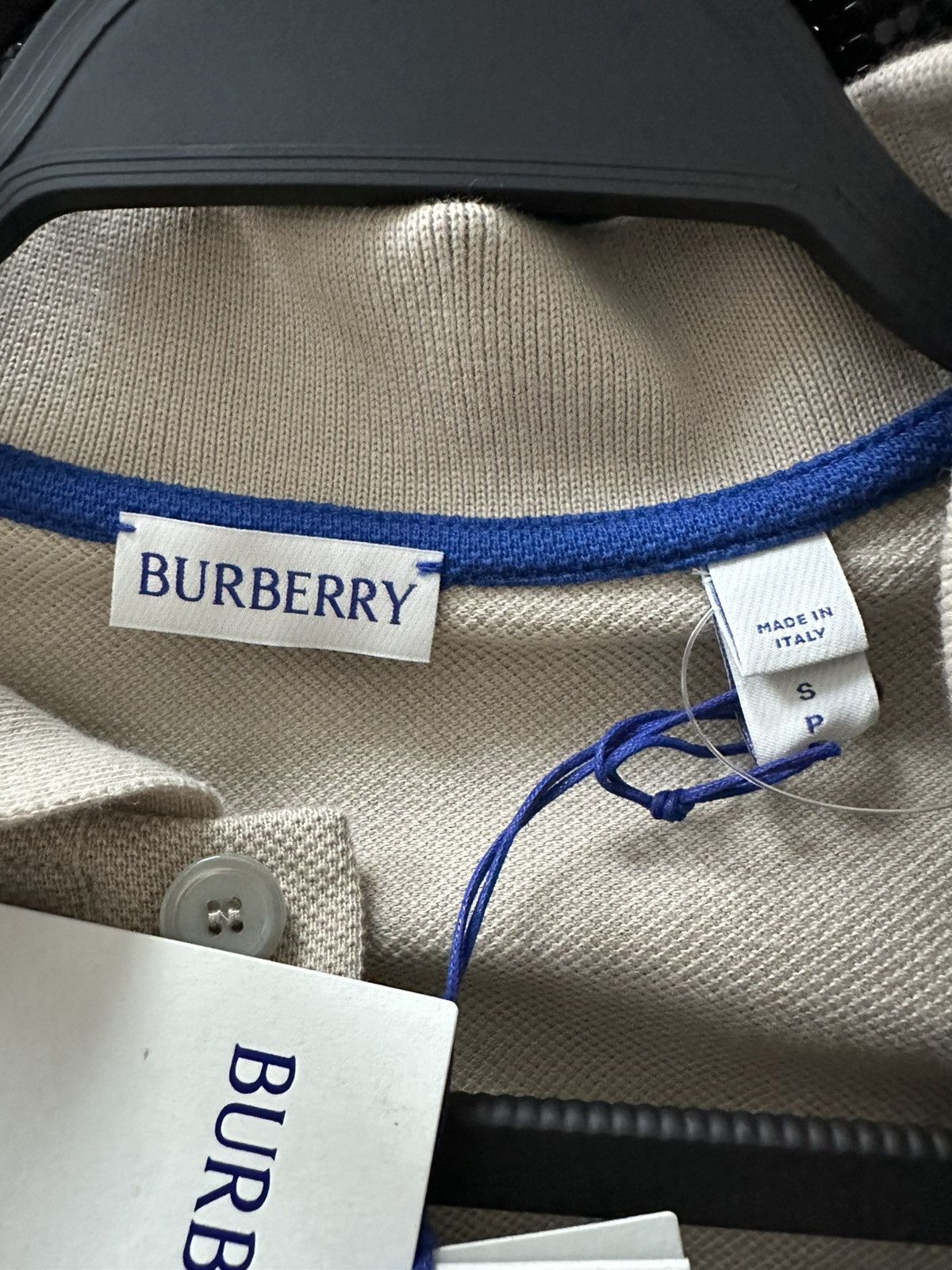 Burberry Burberry Men’s Polo Tshirt Size US S / EU 44-46 / 1 - 8 Thumbnail
