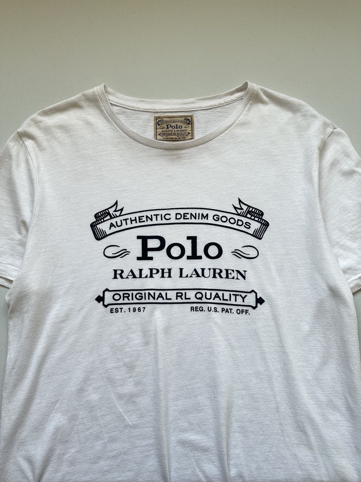 Polo Ralph Lauren Polo Ralph Lauren Box Logo Tee Size US M / EU 48-50 / 2 - 7 Thumbnail