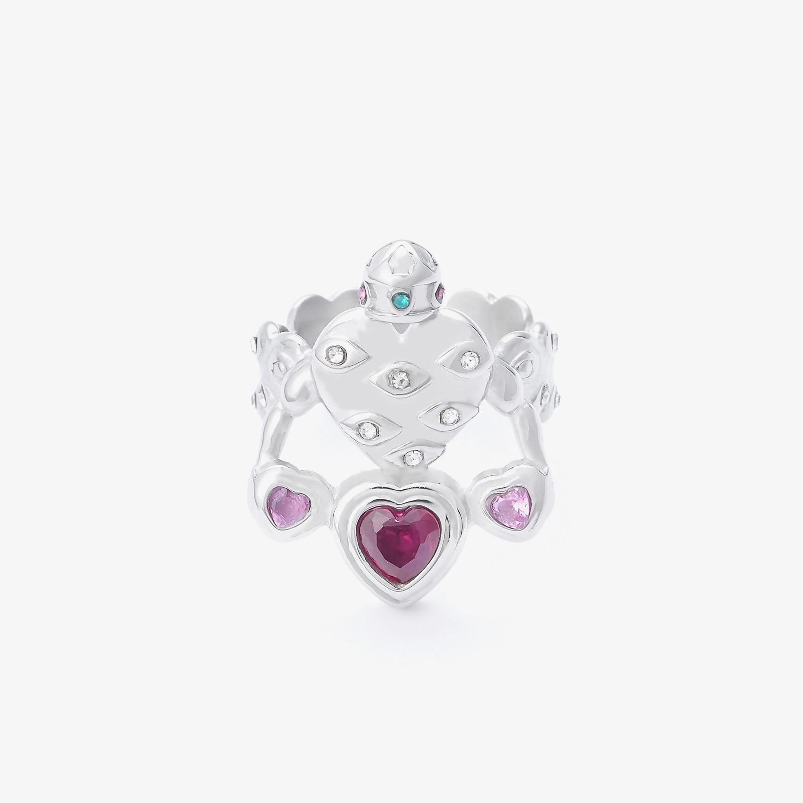 Other Exaggerated Alien Ring – Gemstone, Unisex Streetwear Size ONE SIZE - 4 Thumbnail