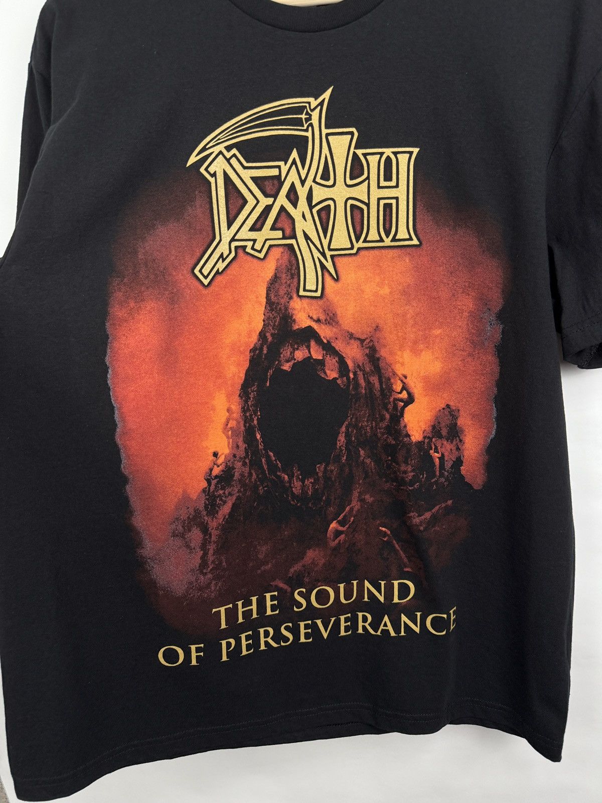 Band Tees 🇺🇸Vintage Death The Sound of Perseverance Death Metal T-Shirt Size US L / EU 52-54 / 3 - 5 Thumbnail