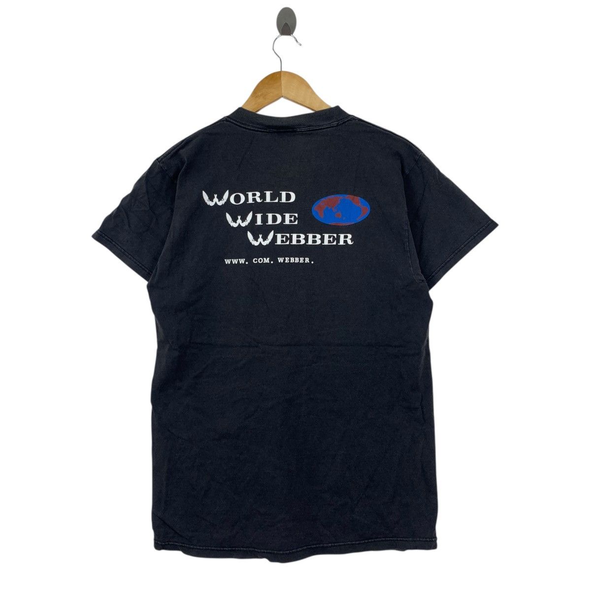 Vintage Vintage 90s WORLD WIDE WEBBER Surf Australia Chris Tshirt Size US M / EU 48-50 / 2 - 1 Thumbnail