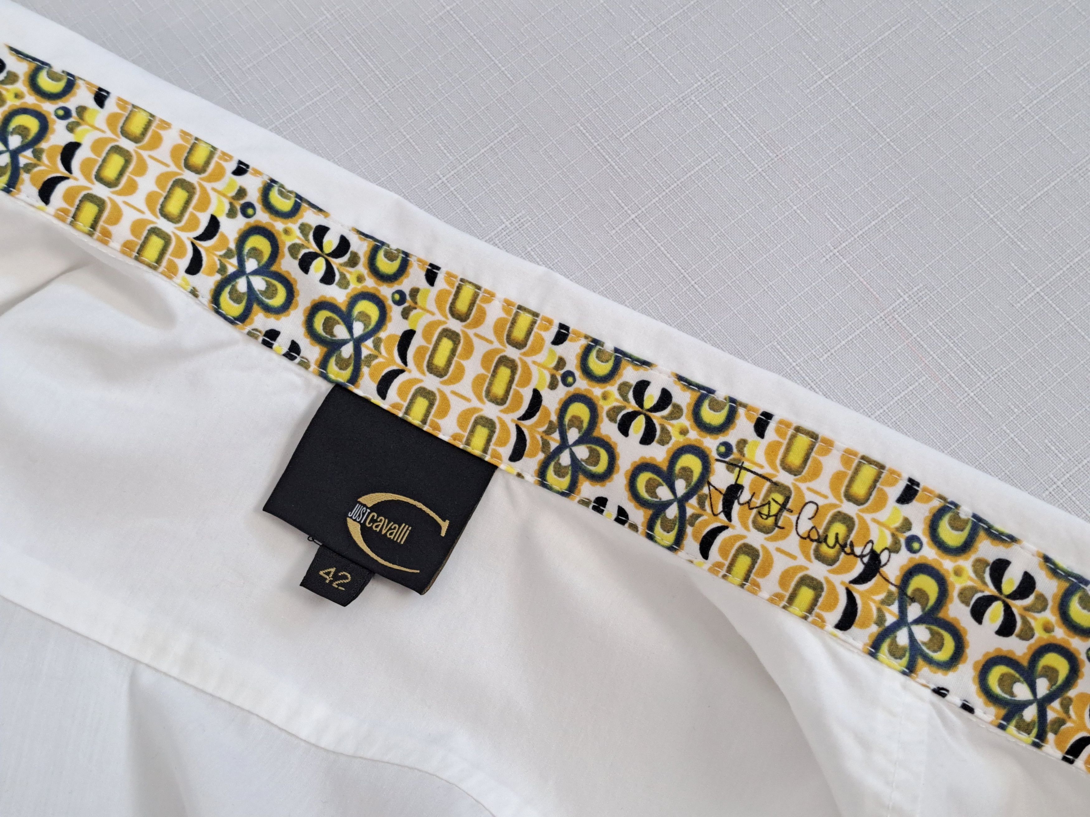 Just Cavalli Just Cavalli elegant cotton button up shirt. Size 42IT Size M / US 6-8 / IT 42-44 - 5 Thumbnail