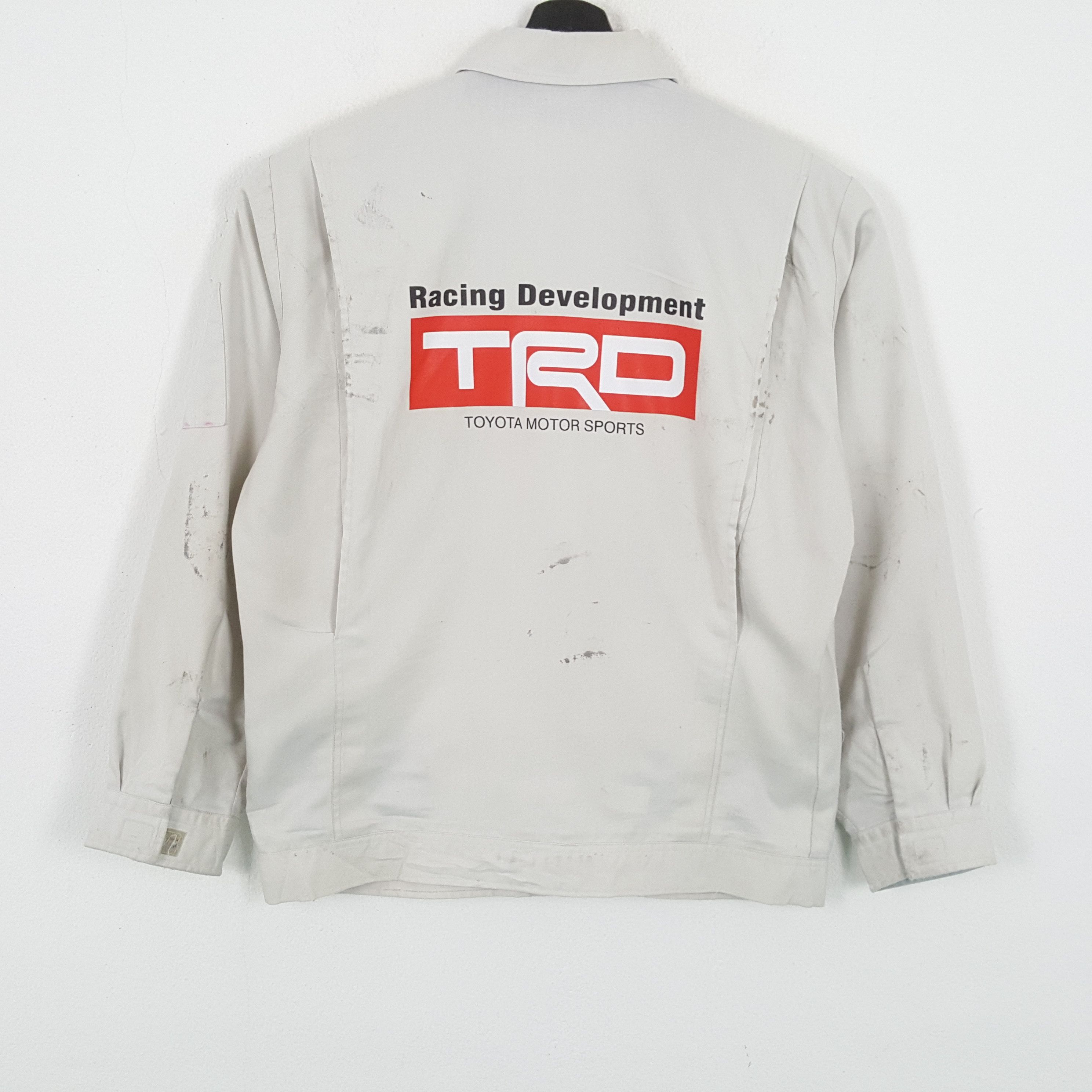 Japanese Brand × Vintage TRD TOYOTA MOTORSPORTS Racing Development Custom Jacket Size US M / EU 48-50 / 2 - 1 Thumbnail