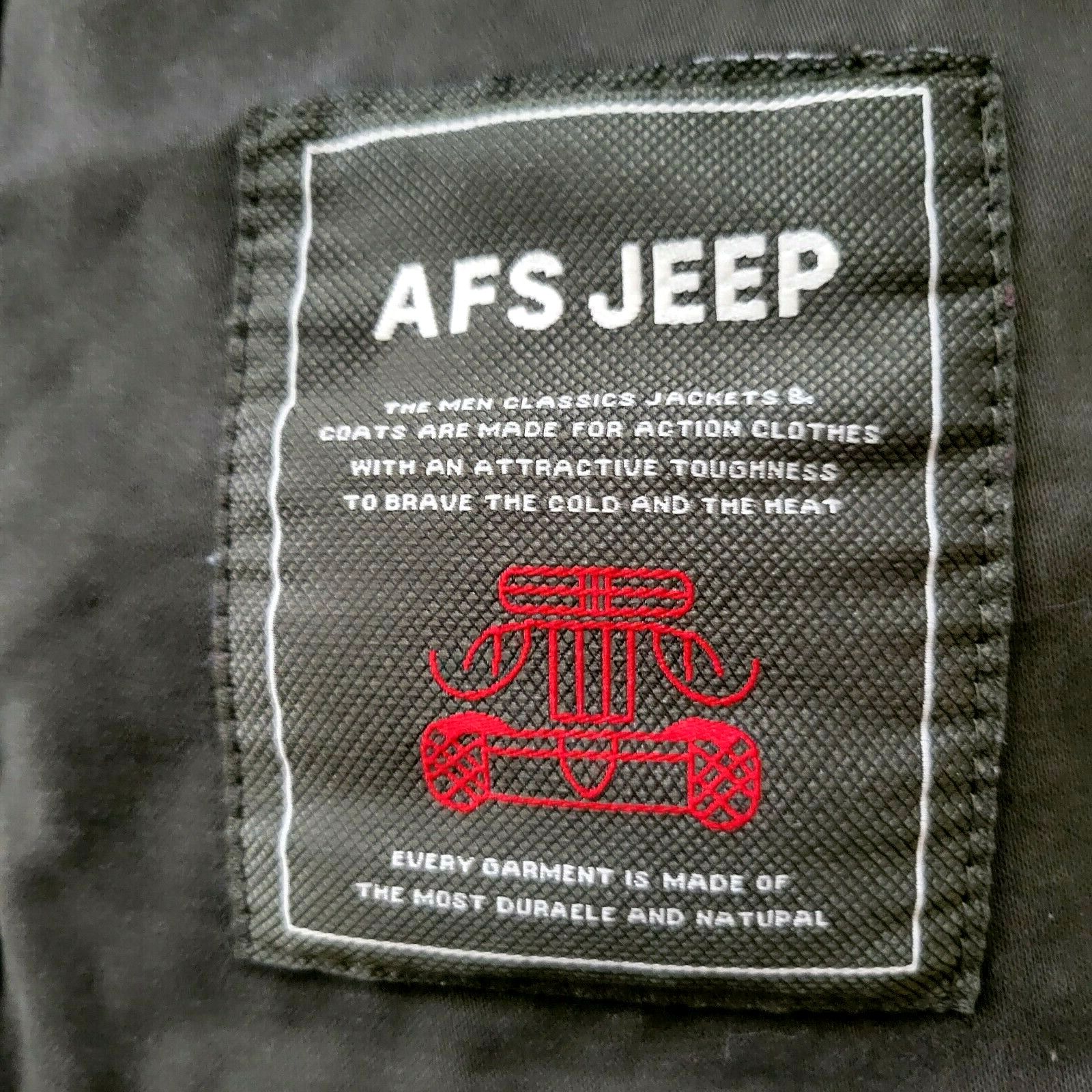 Jeep AFS Jeep Hooded & Lined Men Military Jacket Size XXL Size US XXL / EU 58 / 5 - 10 Thumbnail