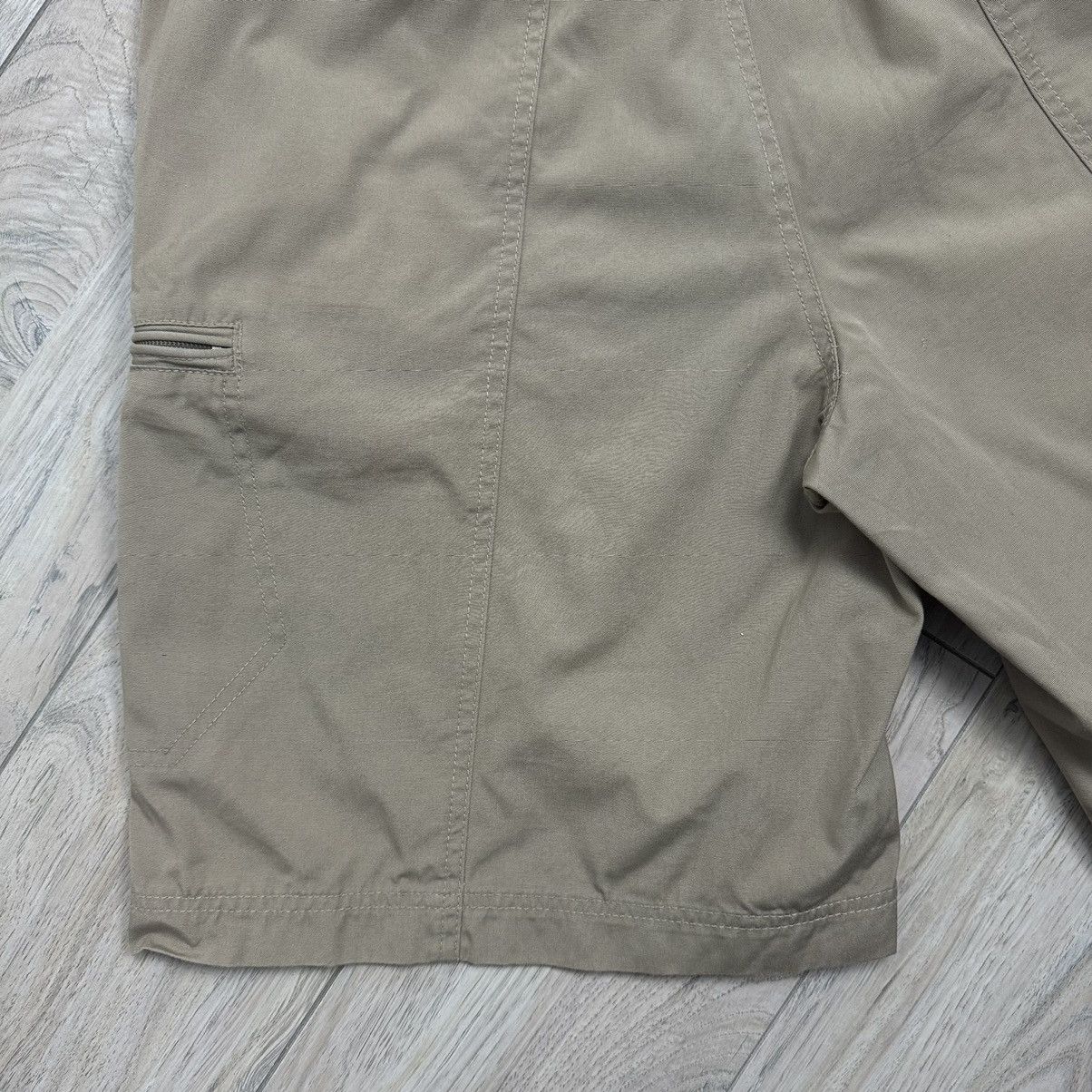 Lotto Sport Vintage Y2K Lotto Beige Tan Cotton Multi Pocket Shorts Size US 28 / EU 44 - 11 Thumbnail