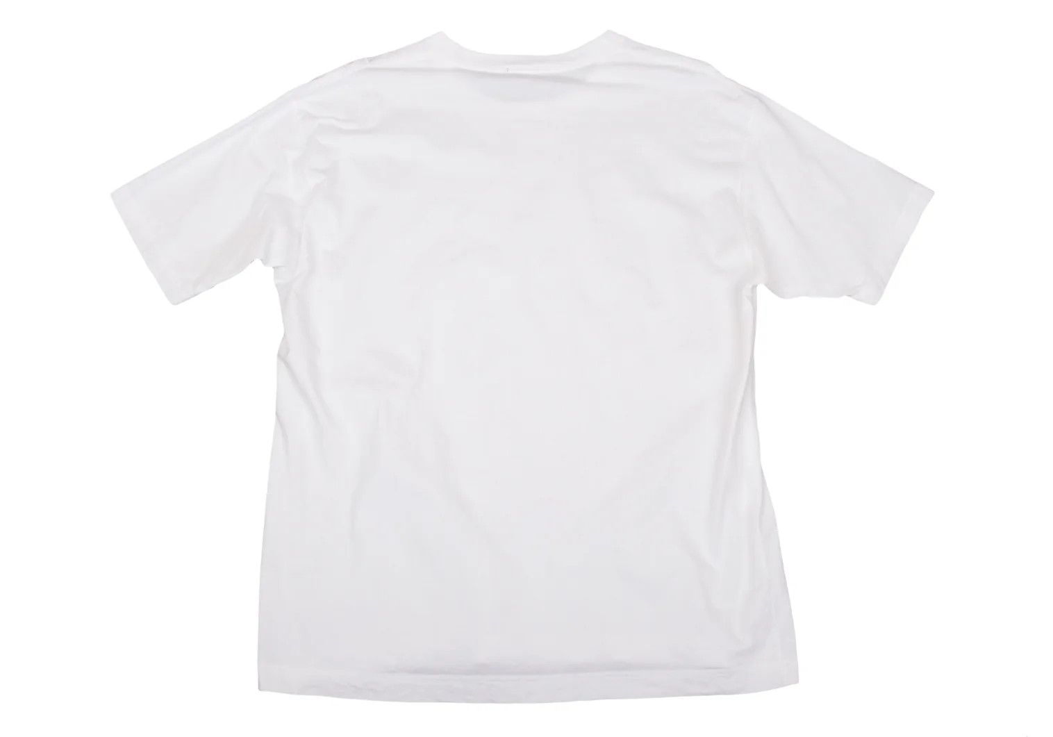 Issey Miyake Cotton Front Pleats T-Shirt in White Size M Size US M / EU 48-50 / 2 - 13 Thumbnail